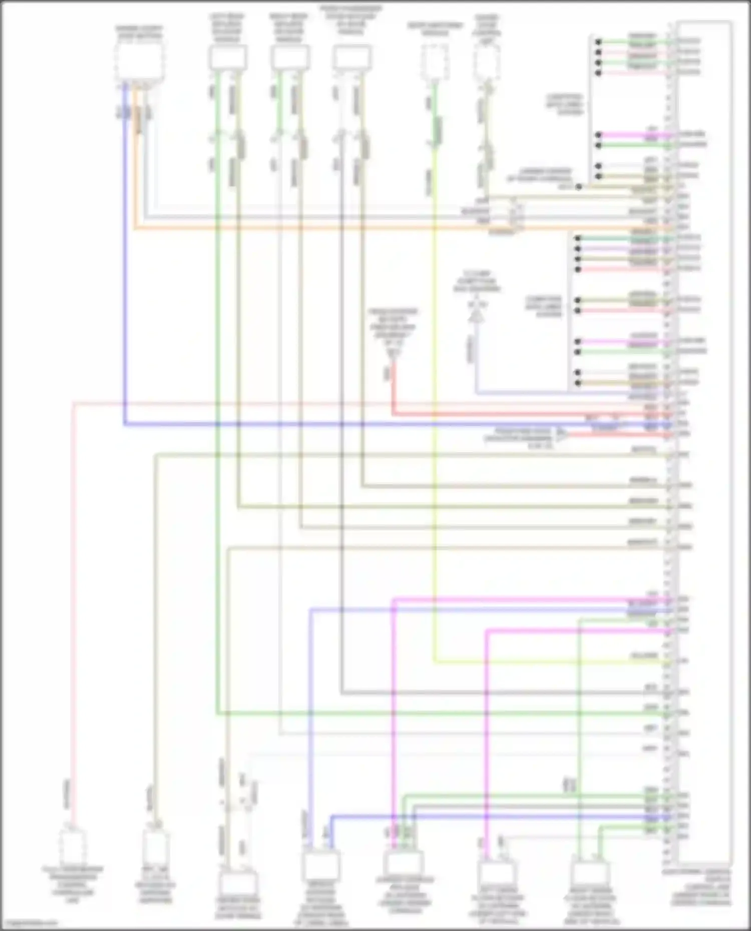 GLS-class AMG Mercedes-Benz X167 facelift (2023-2024): Power distribution circuit (12 of 12)