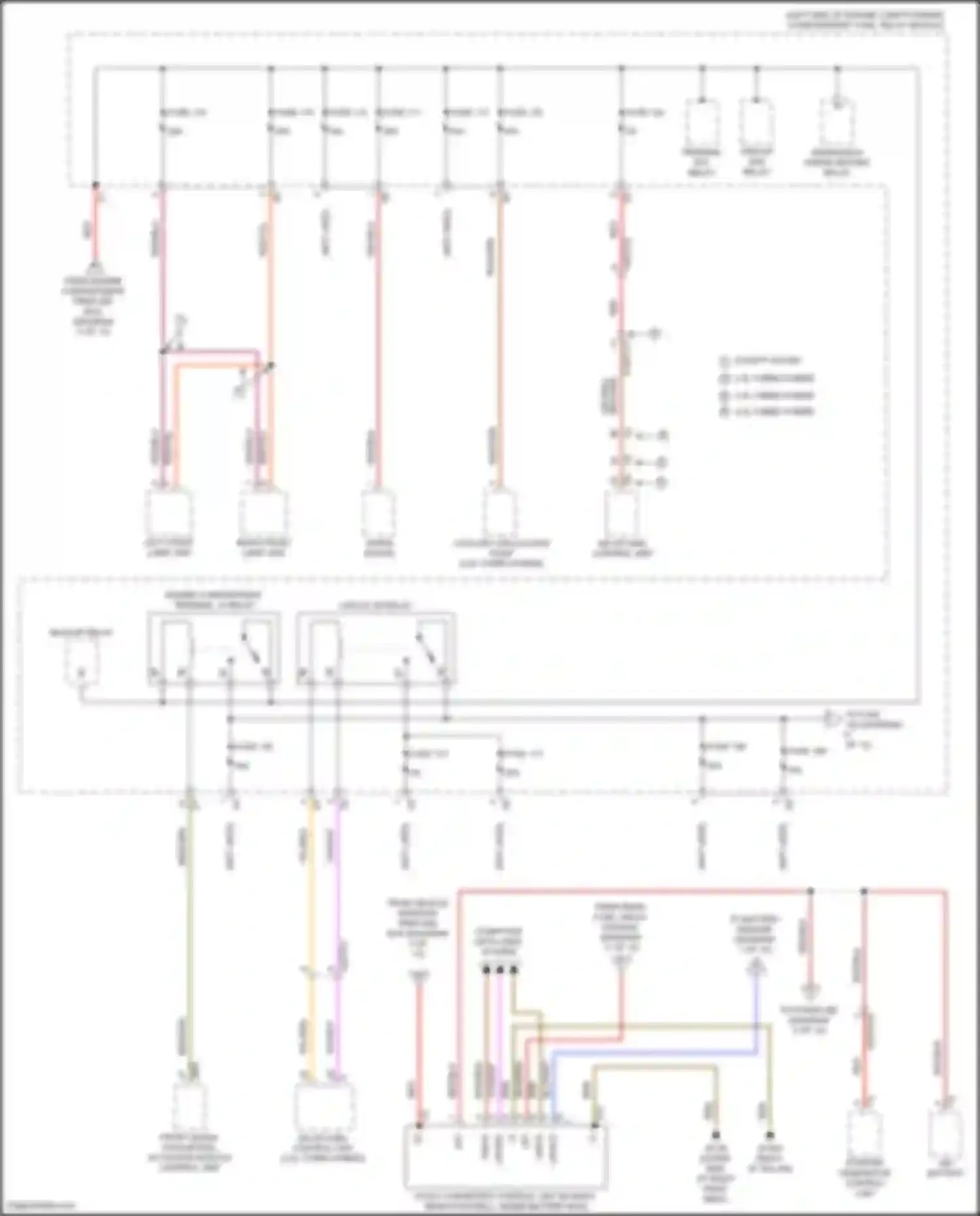 GLS-class AMG Mercedes-Benz X167 facelift (2023-2024): Power distribution circuit (7 of 12)