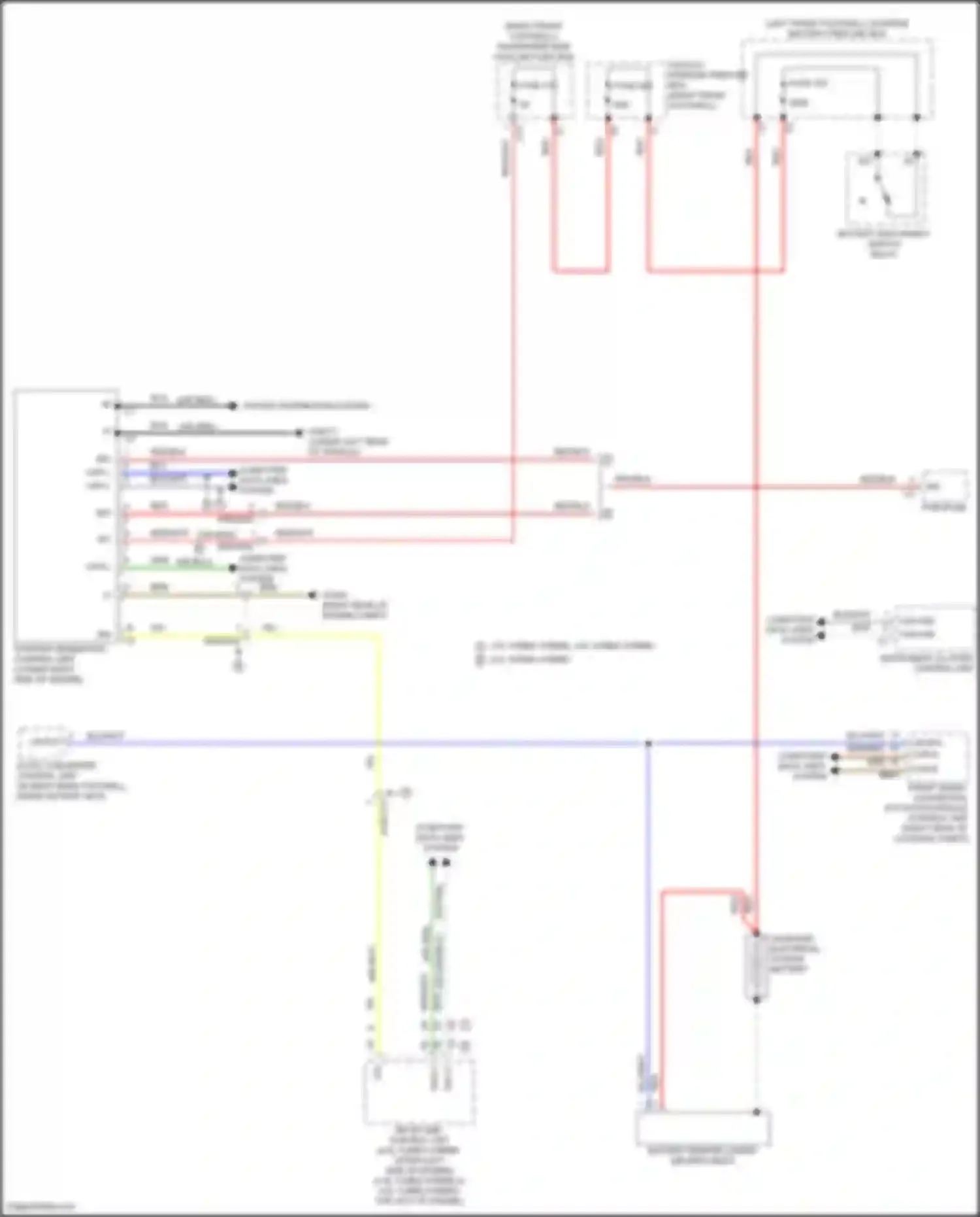GLS-class AMG Mercedes-Benz X167 facelift (2023-2024): Charging circuit
