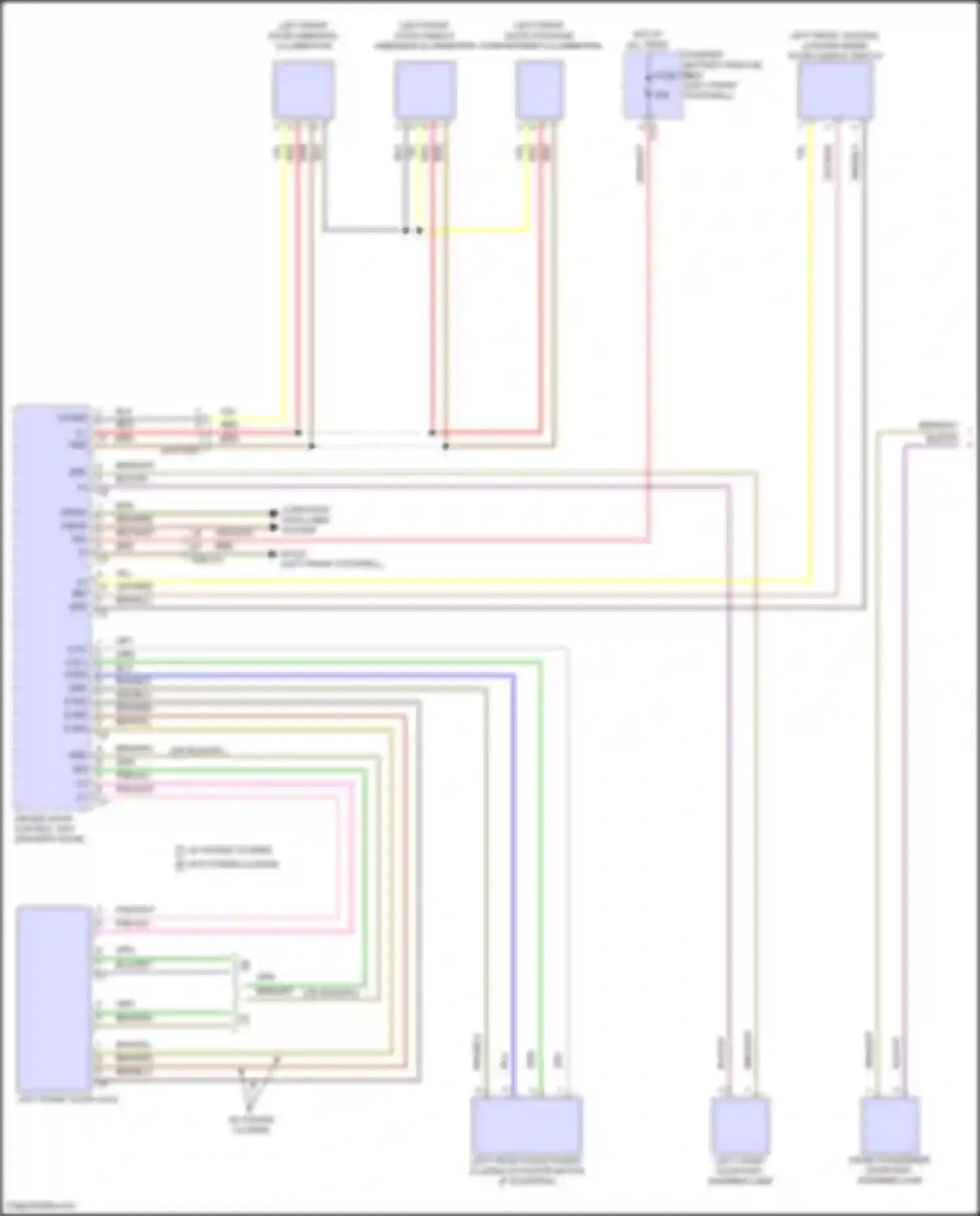 GLS-class Mercedes-Benz X167 facelift (2023-2024): Anti-theft circuit (1 of 5)