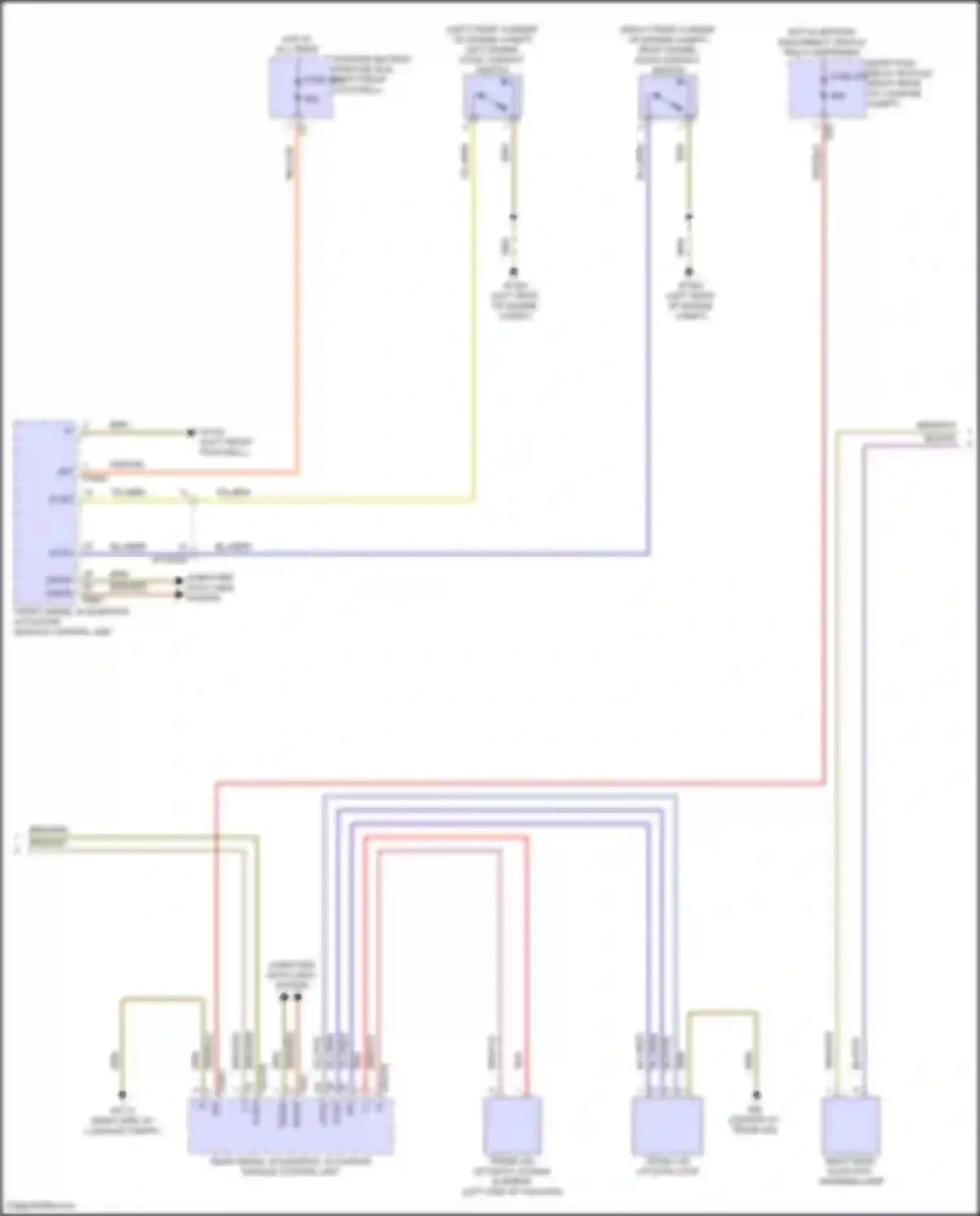 GLS-class Mercedes-Benz X167 facelift (2023-2024): Anti-theft circuit (4 of 5)