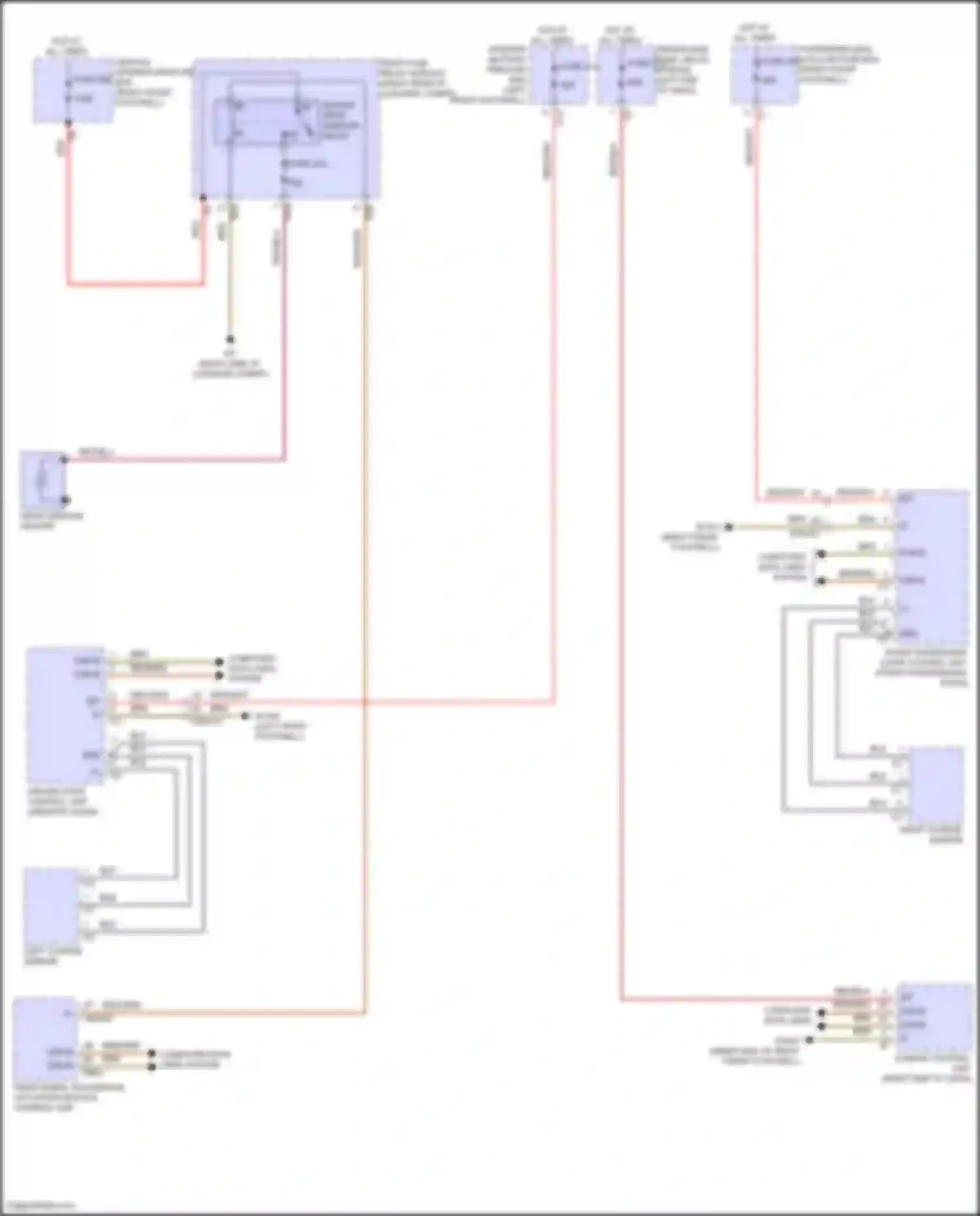 GLS-class Mercedes-Benz X167 facelift (2023-2024): Defoggers circuit