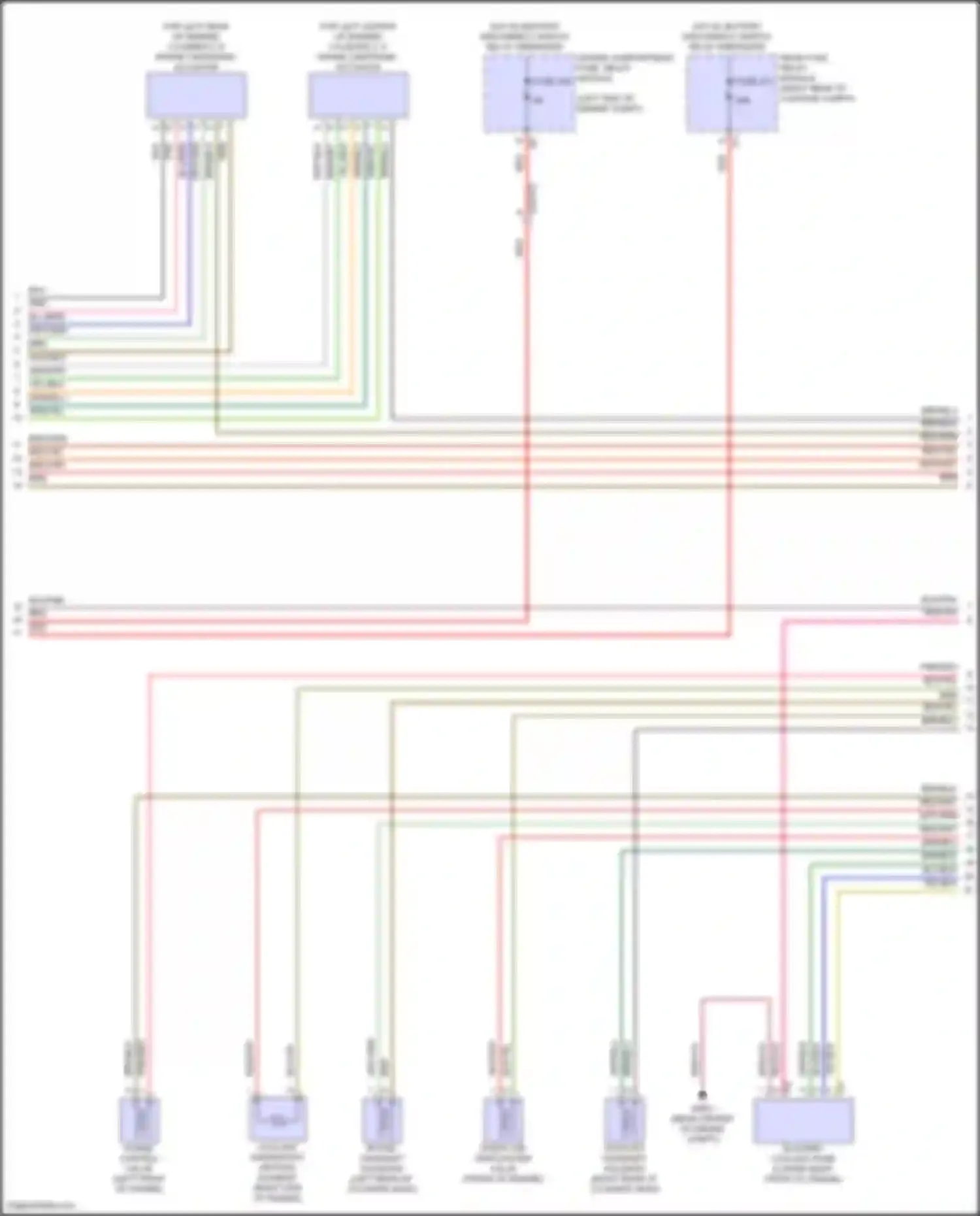 GLS-class Mercedes-Benz X167 facelift (2023-2024): Wiring diagram engine performance 3.0l turbo hybrid (3 of 9)