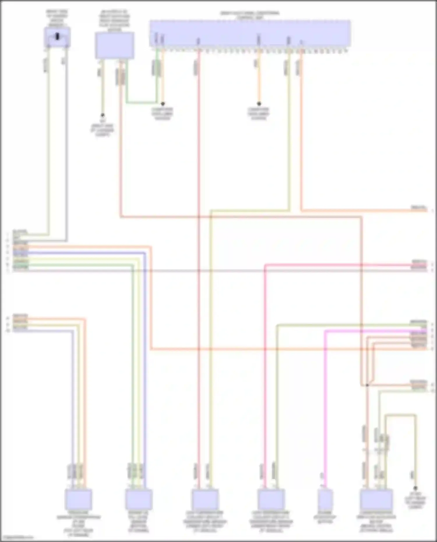 GLS-class Mercedes-Benz X167 facelift (2023-2024): Wiring diagram engine performance 3.0l turbo hybrid (8 of 9)
