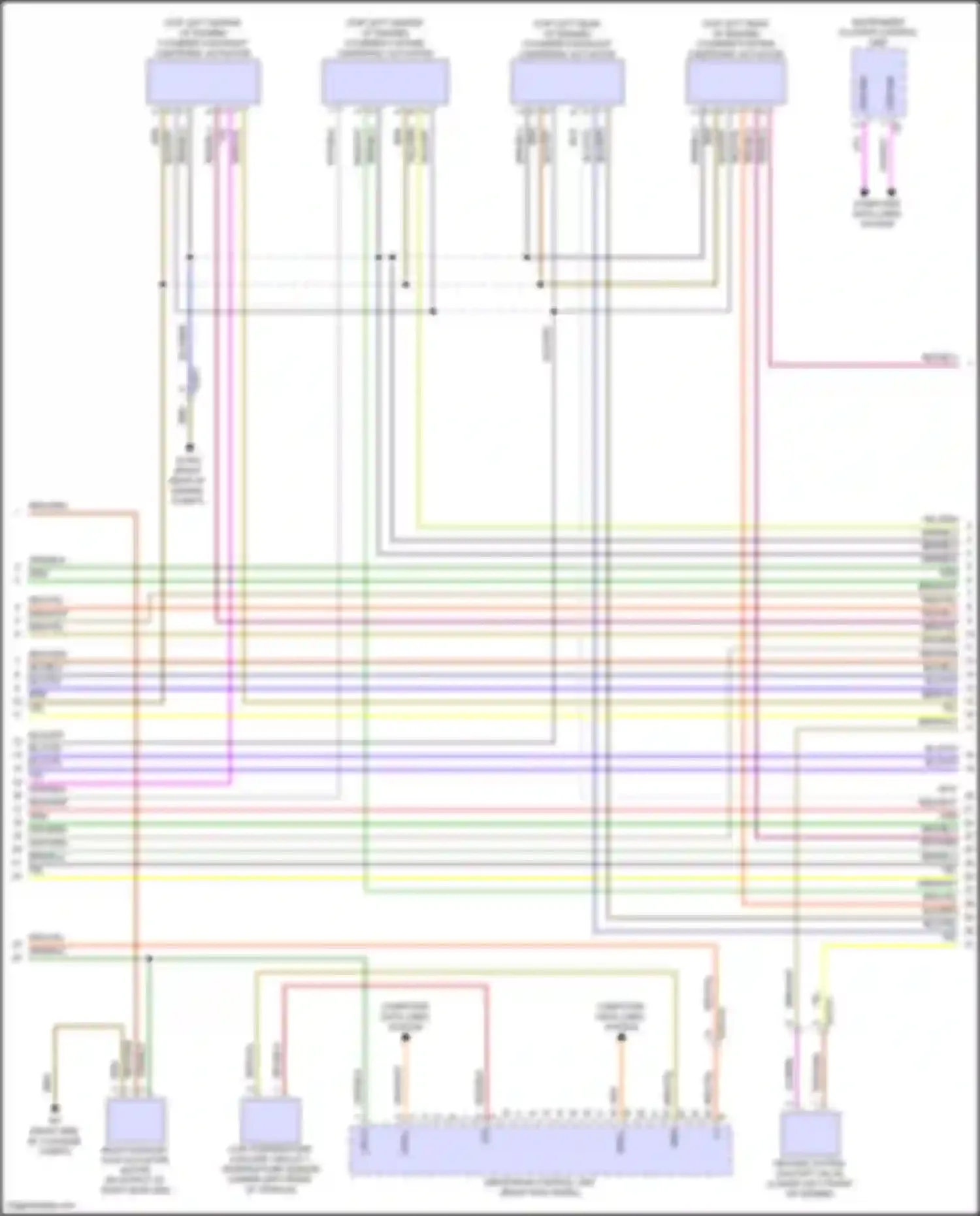 GLS-class Mercedes-Benz X167 facelift (2023-2024): Wiring diagram engine performance 4.0l turbo hybrid (4 of 10)