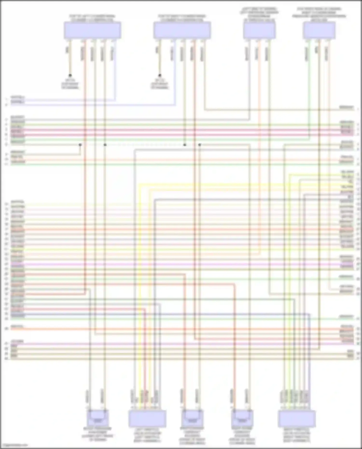GLS-class Mercedes-Benz X167 facelift (2023-2024): Wiring diagram engine performance 4.0l turbo hybrid (9 of 10)