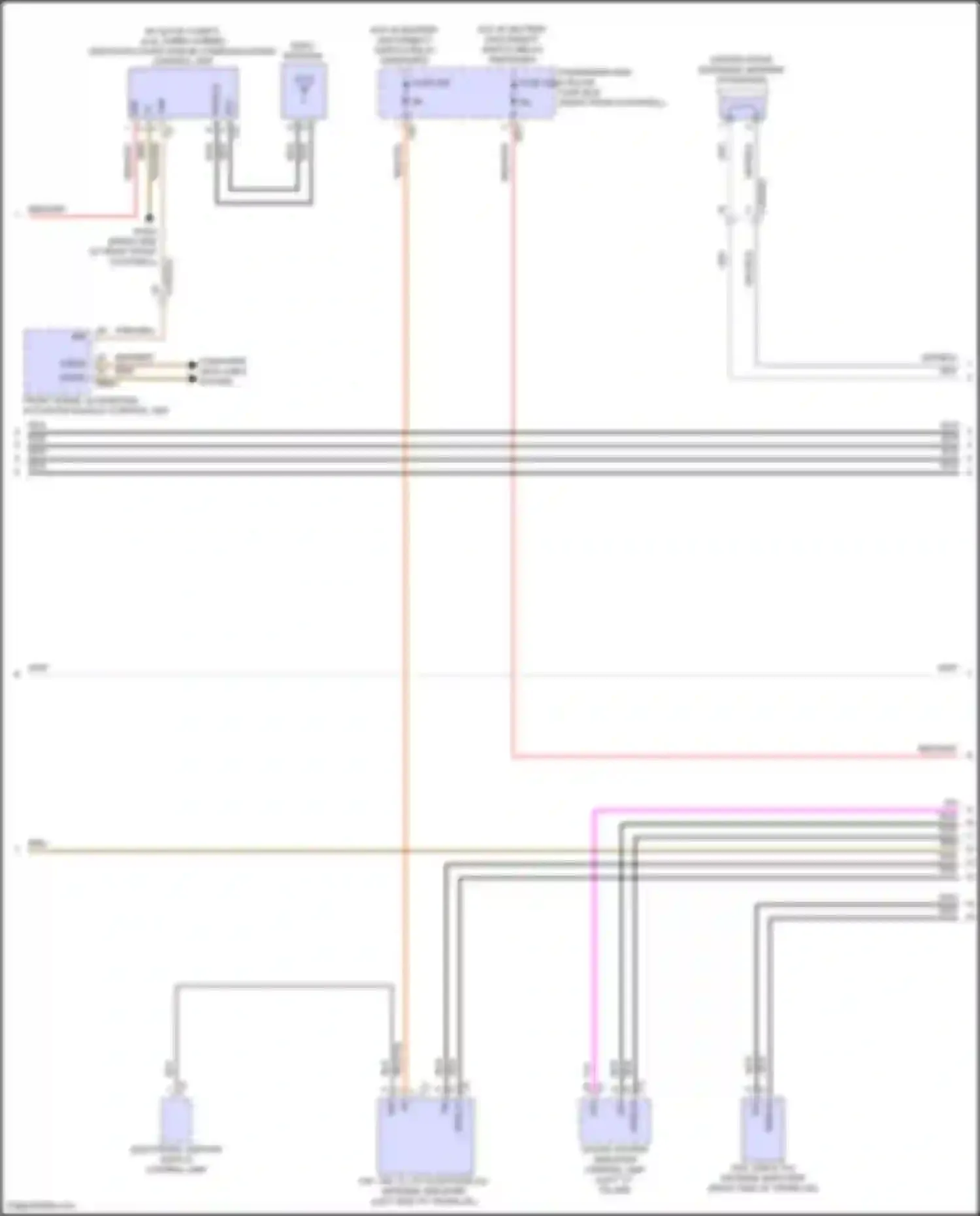 GLS-class Mercedes-Benz X167 facelift (2023-2024): Comand actuation circuit (3 of 5)