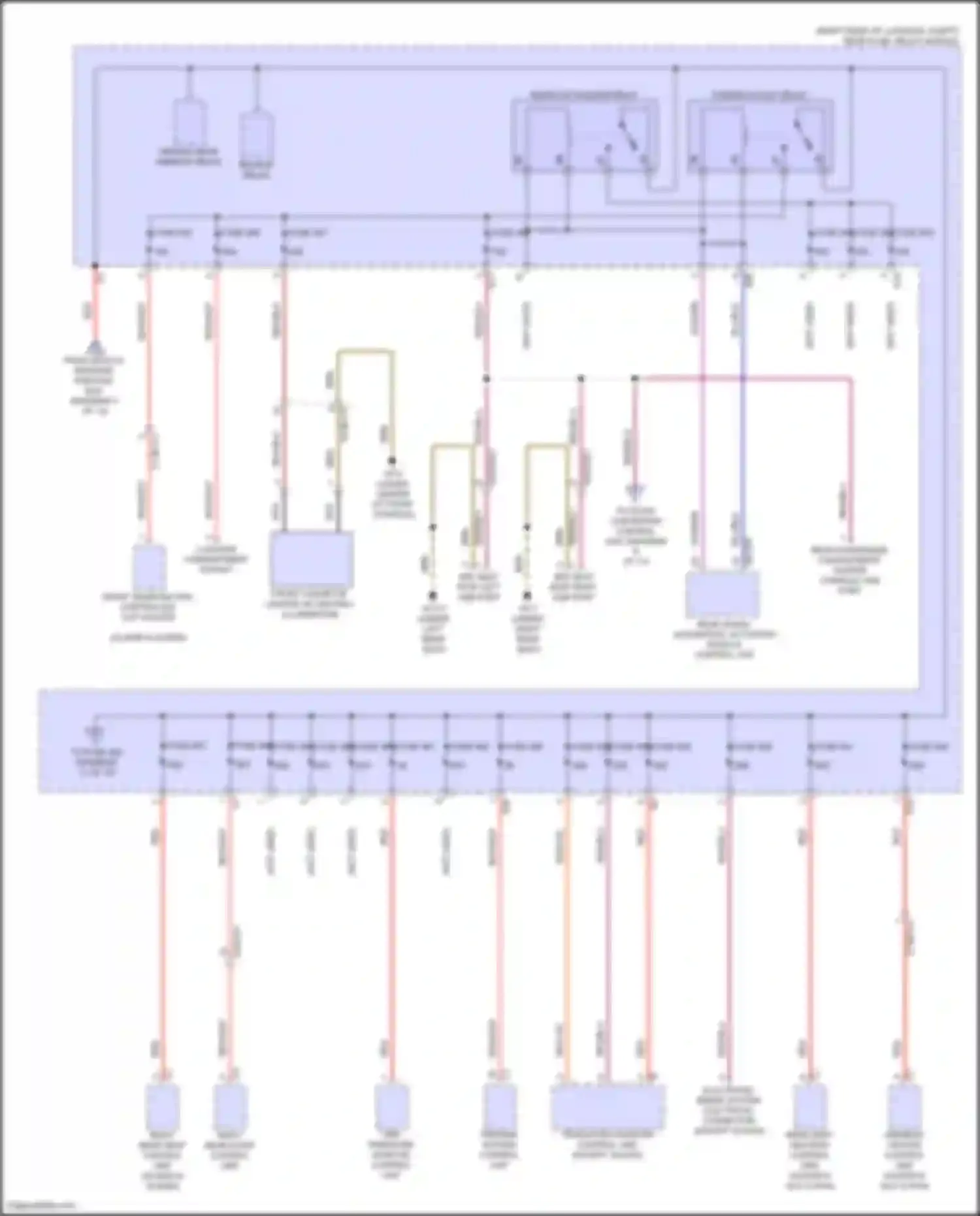 GLS-class Mercedes-Benz X167 facelift (2023-2024): Power distribution circuit (10 of 13)