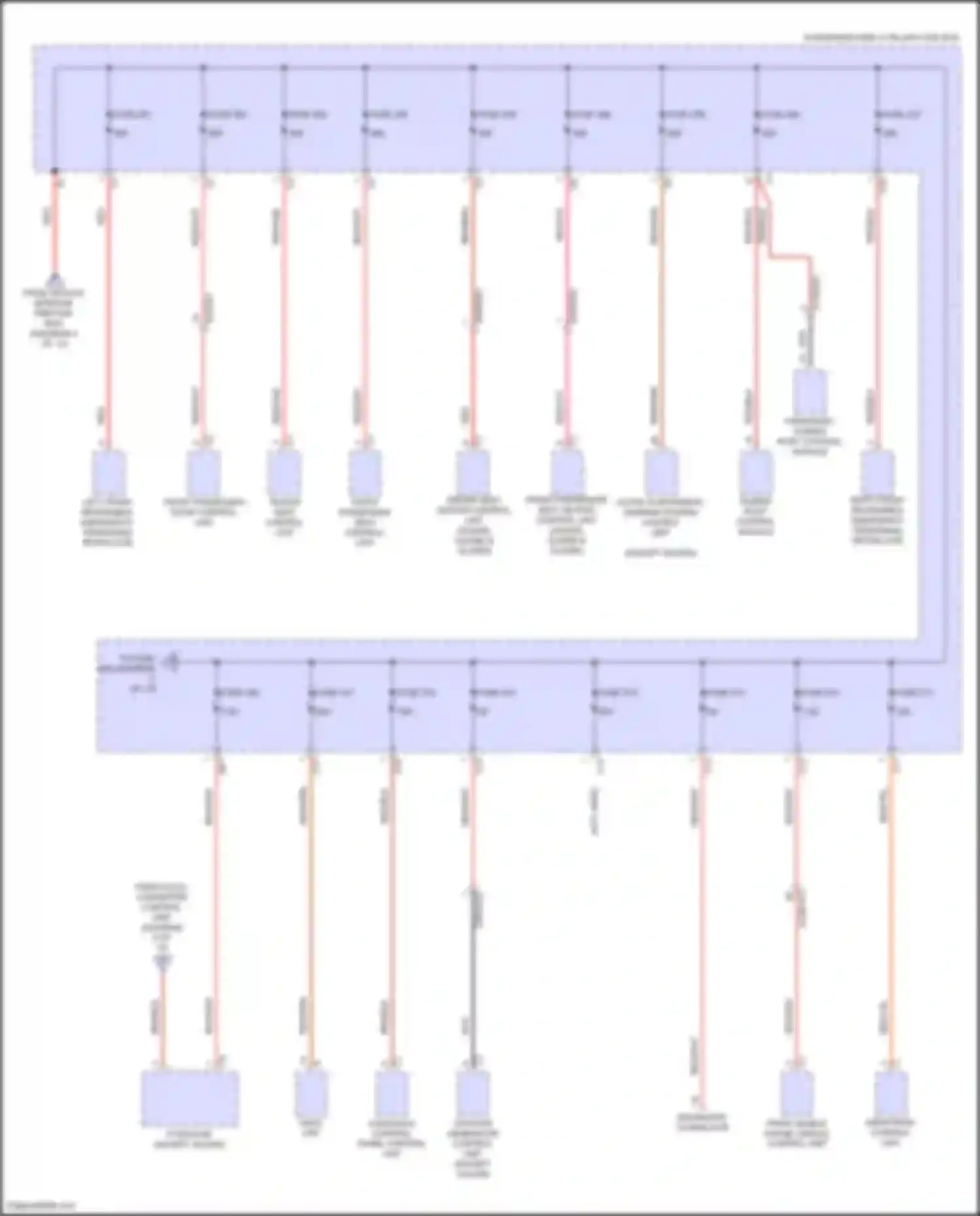 GLS-class Mercedes-Benz X167 facelift (2023-2024): Power distribution circuit (2 of 13)