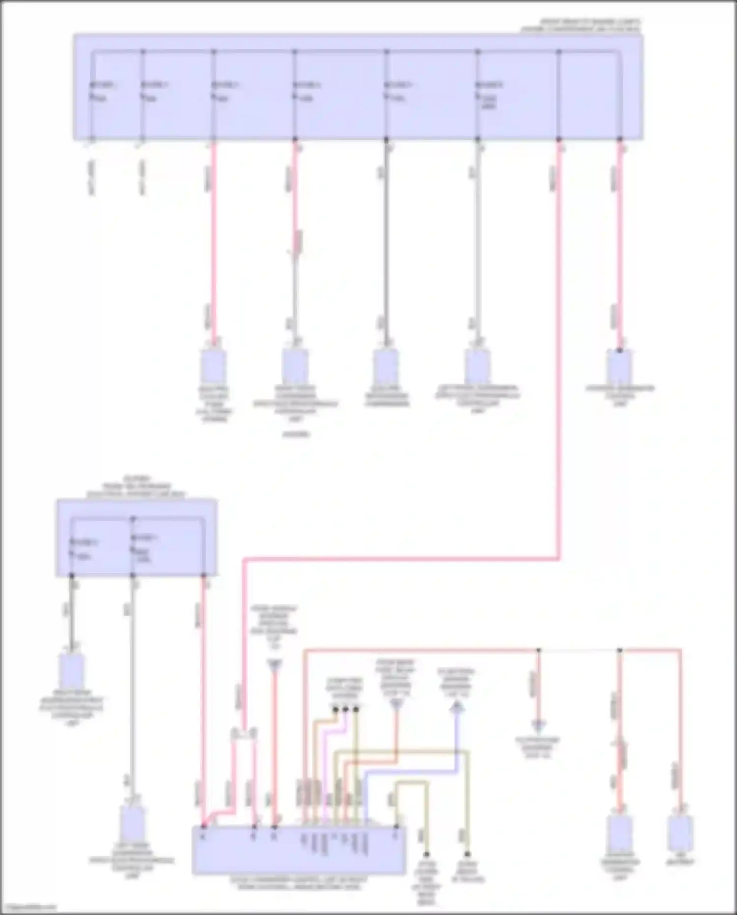 GLS-class Mercedes-Benz X167 facelift (2023-2024): Power distribution circuit (6 of 13)