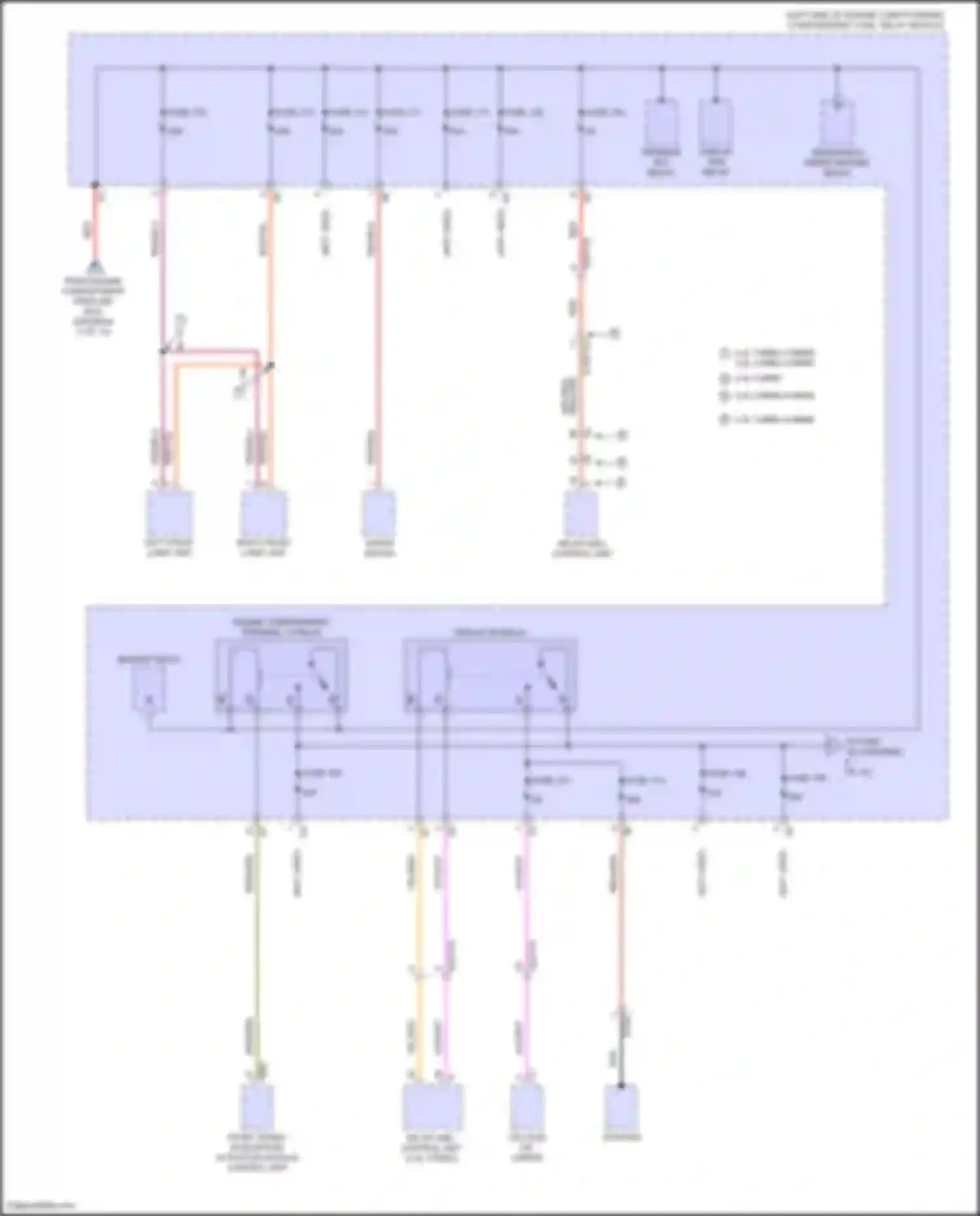 GLS-class Mercedes-Benz X167 facelift (2023-2024): Power distribution circuit (7 of 13)