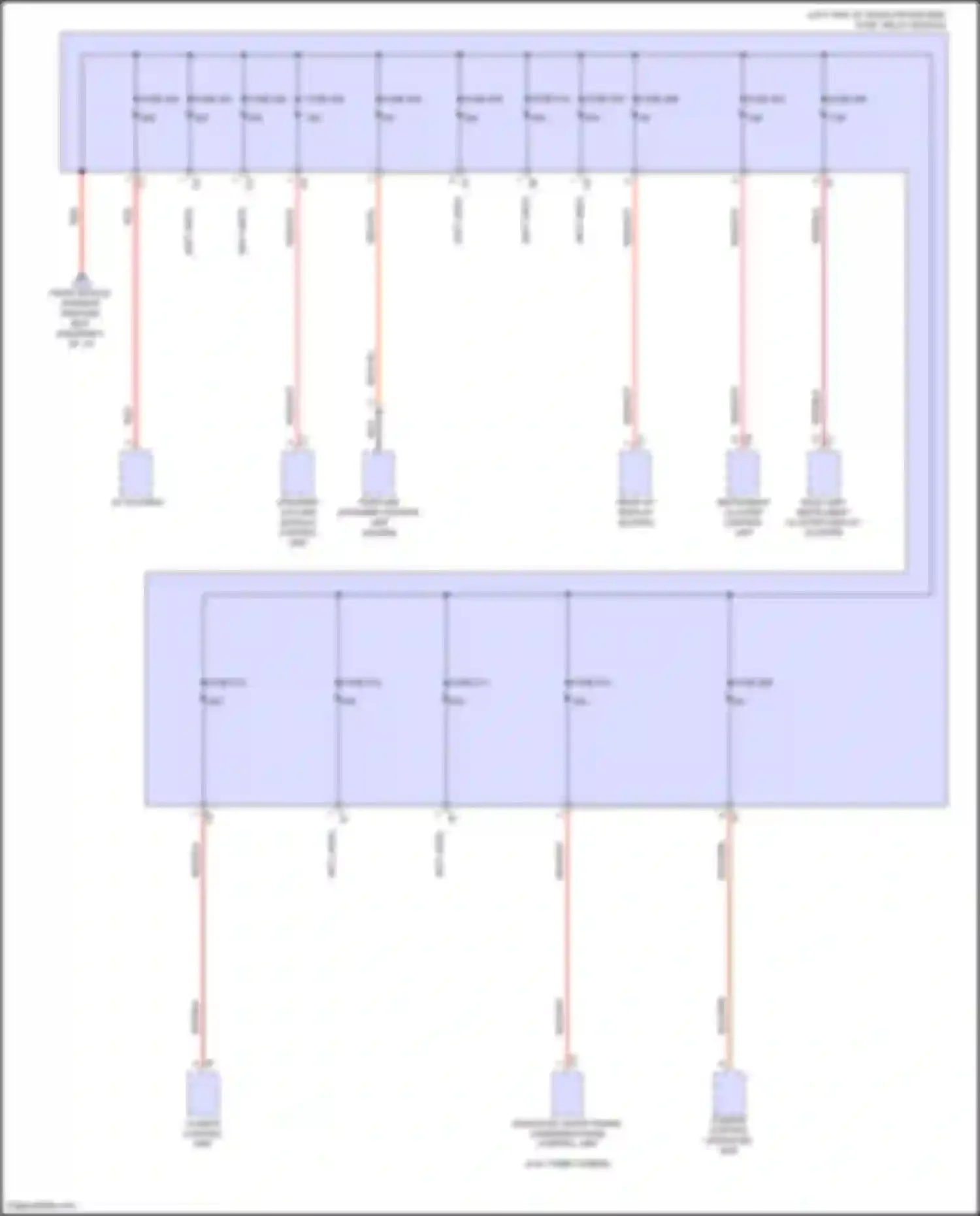 GLS-class Mercedes-Benz X167 facelift (2023-2024): Power distribution circuit (9 of 13)