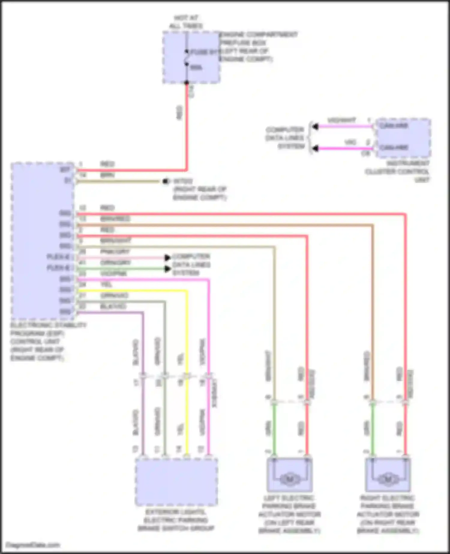 GLS-class Mercedes-Benz X167 facelift (2023-2024): Shift interlock circuit