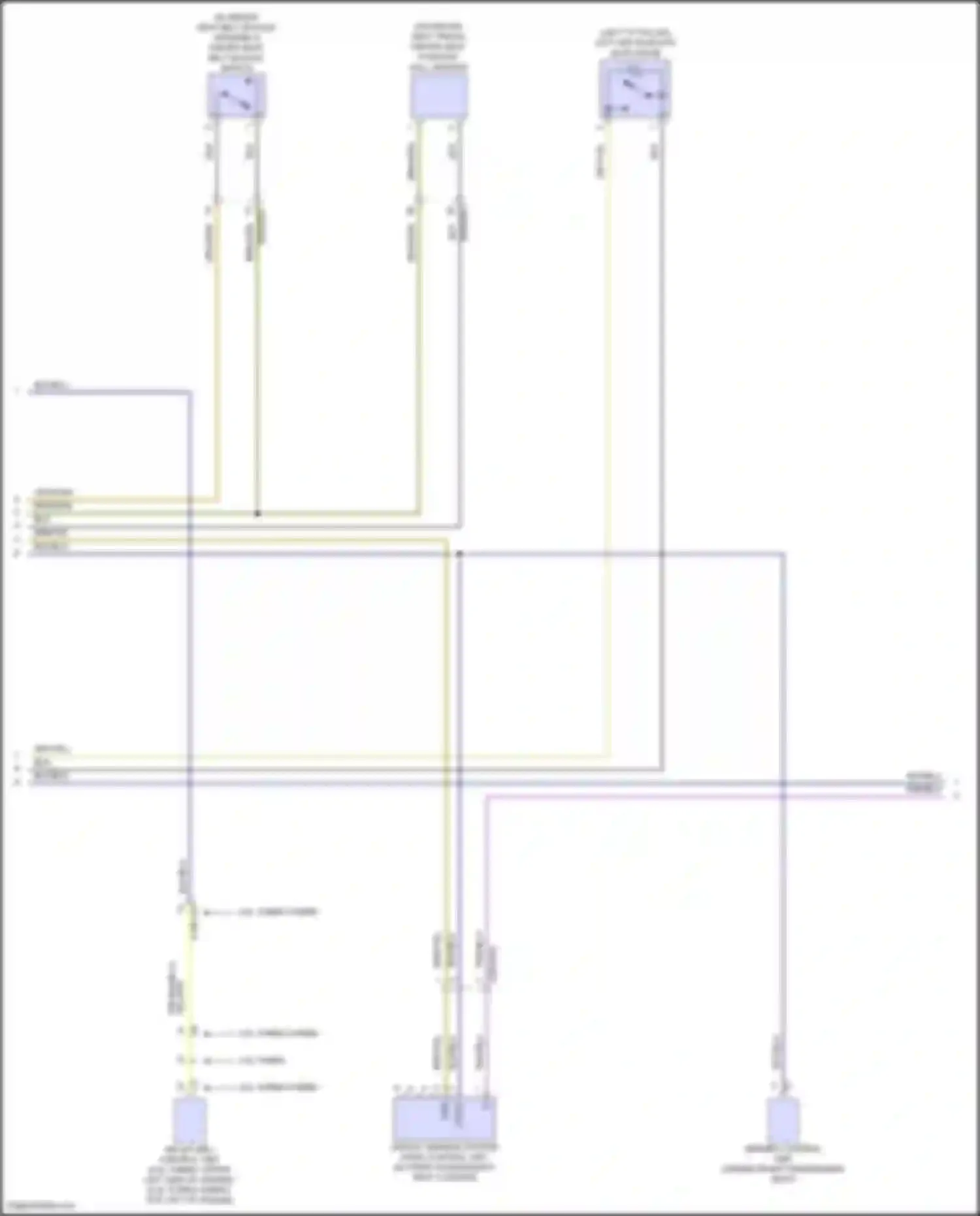 GLS-class Mercedes-Benz X167 facelift (2023-2024): Supplemental restraint circuit (2 of 5)