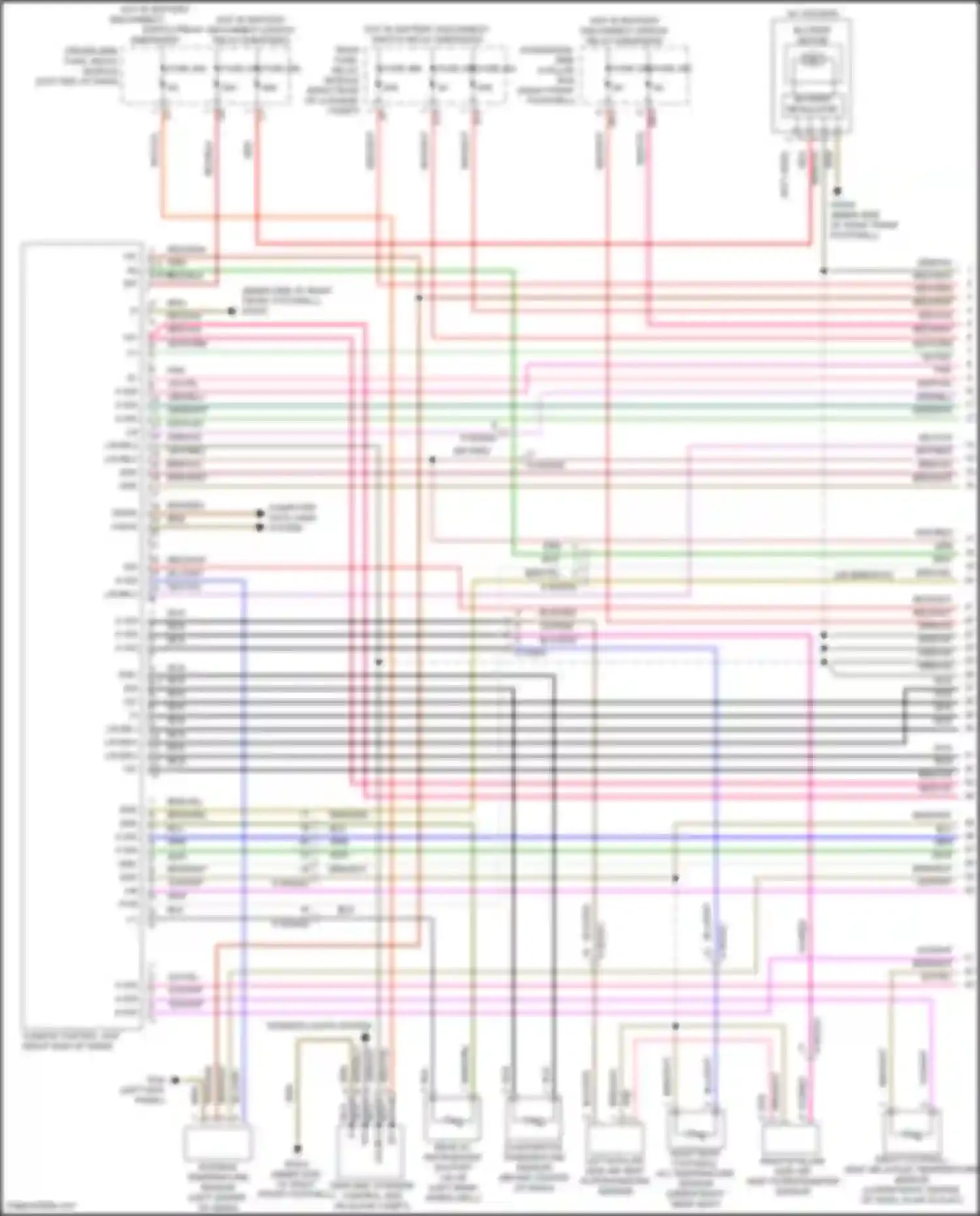 GLS-class Mercedes-Benz X167 (2019-2023): Automatic a/c circuit (1 of 5)