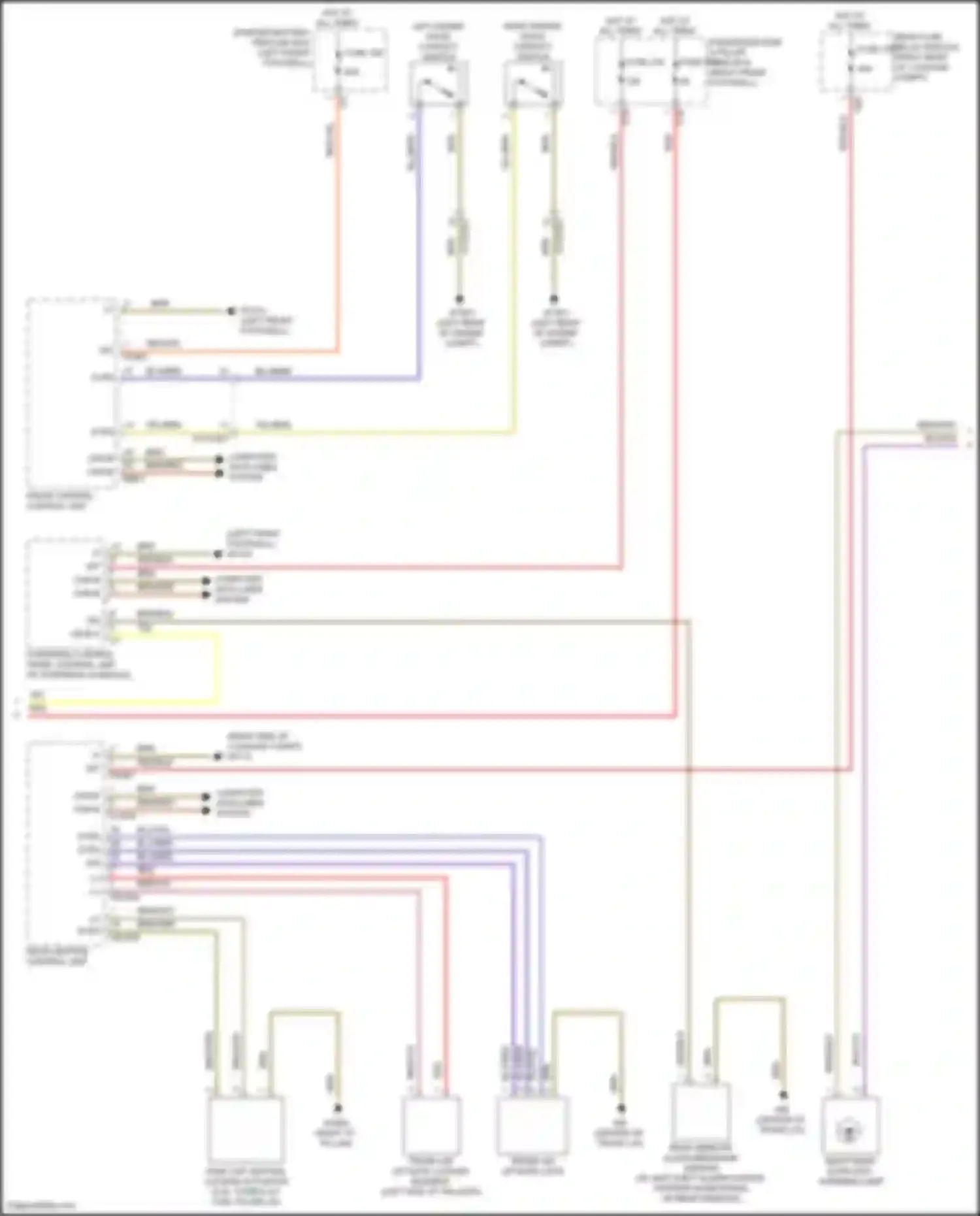 GLS-class Mercedes-Benz X167 (2019-2023): Anti-theft circuit (4 of 5)