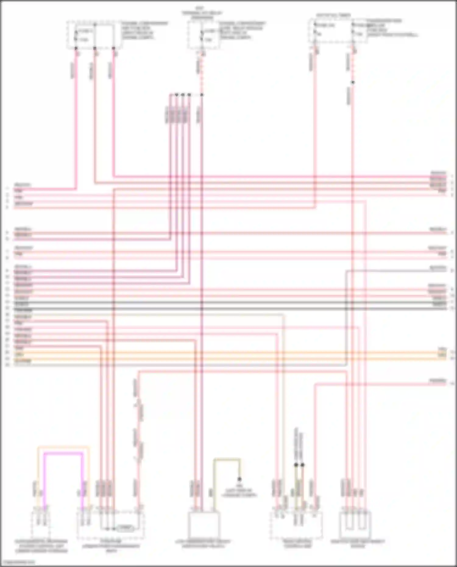 GLS-class Mercedes-Benz X167 (2019-2023): Wiring diagram engine performance 4.0l turbo hybrid, hybrid control circuit (6 of 10)