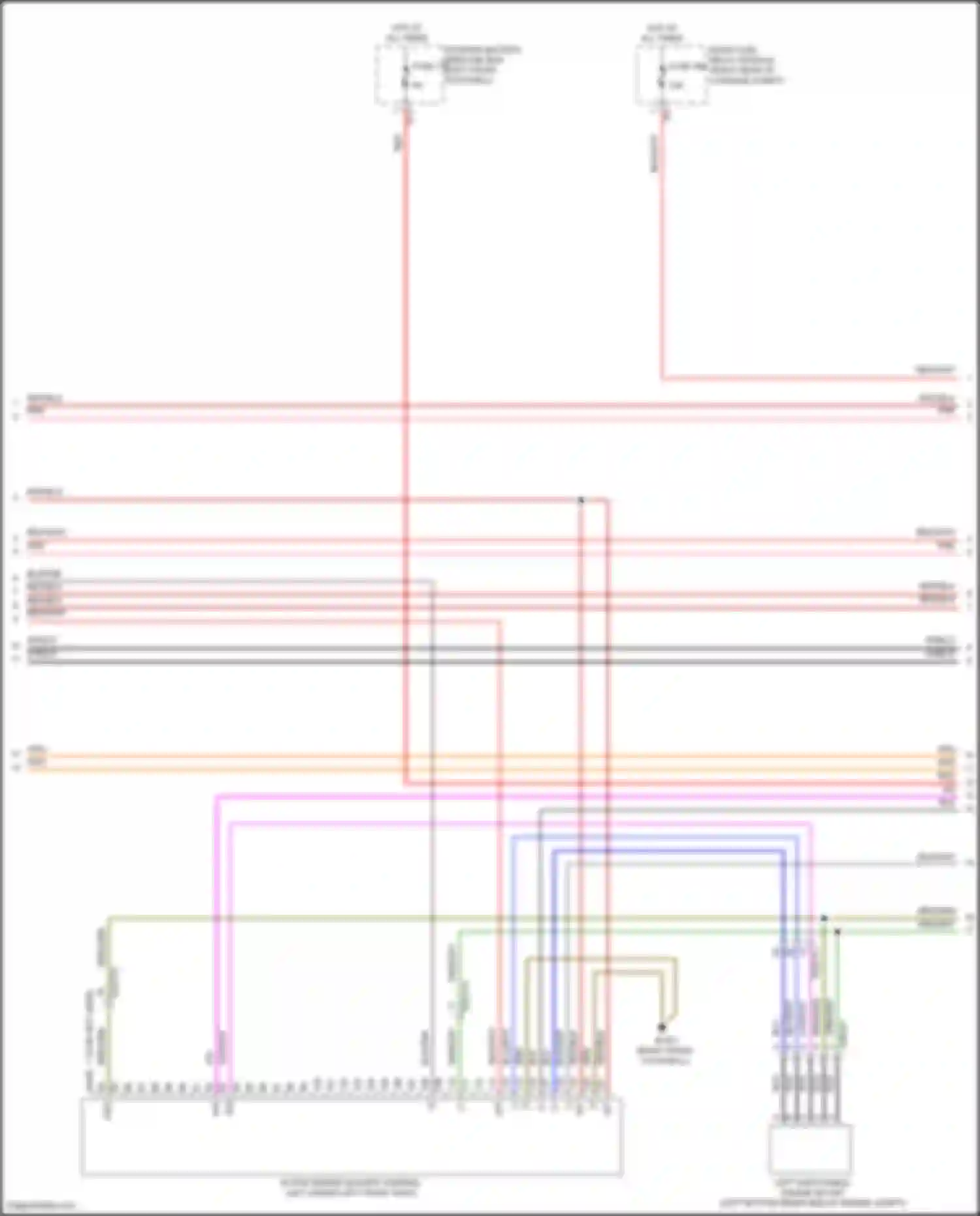 GLS-class Mercedes-Benz X167 (2019-2023): Wiring diagram engine performance 4.0l turbo hybrid, hybrid control circuit (8 of 10)