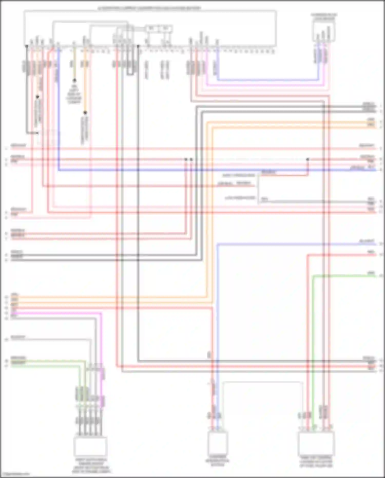 GLS-class Mercedes-Benz X167 (2019-2023): Wiring diagram engine performance 4.0l turbo hybrid, hybrid control circuit (9 of 10)