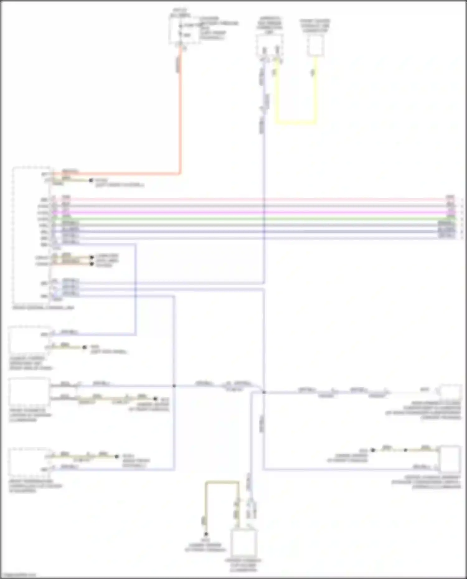 GLS-class Mercedes-Benz X167 (2019-2023): Instrument illumination circuit (1 of 3)
