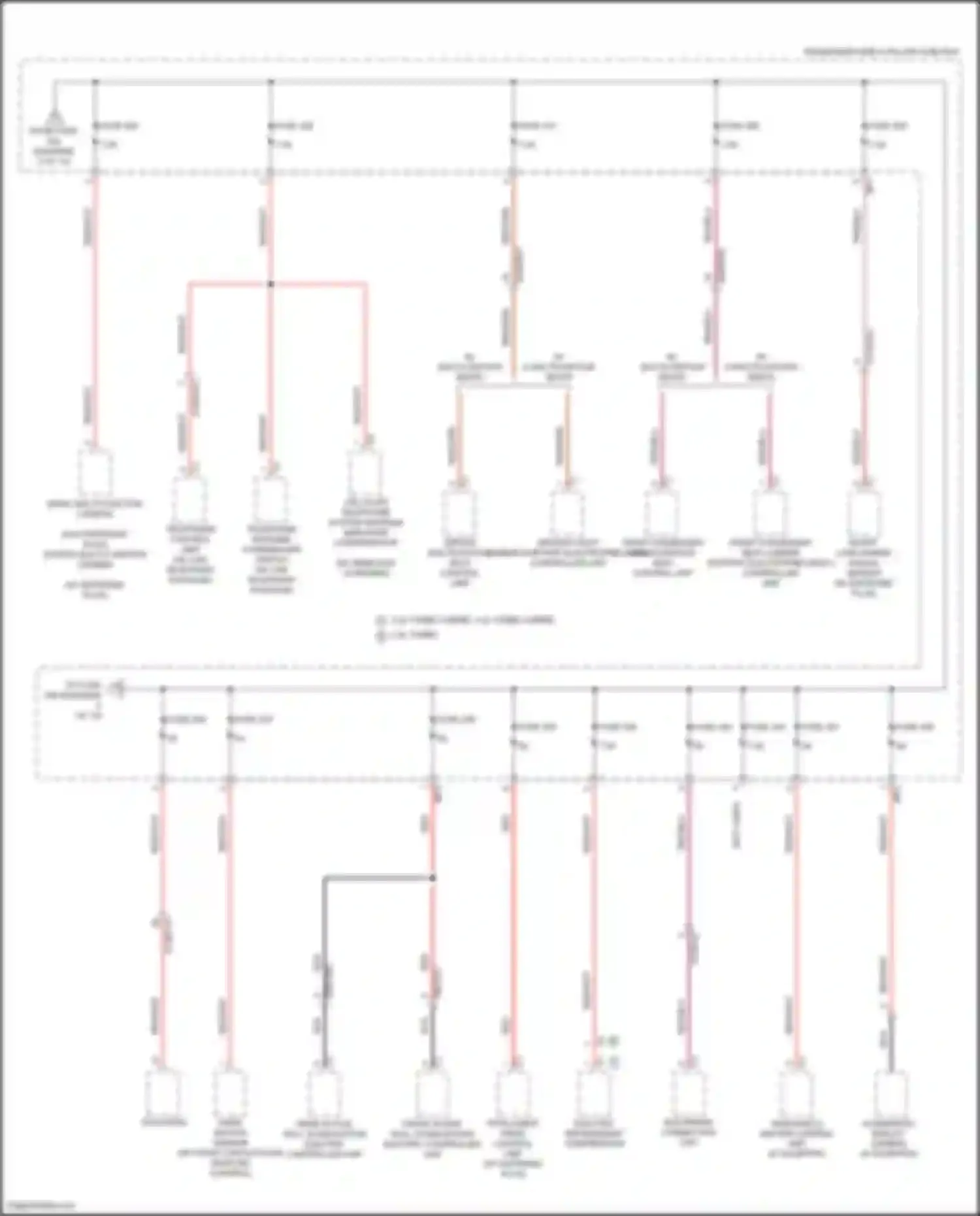 GLS-class Mercedes-Benz X167 (2019-2023): Power distribution circuit (3 of 13)