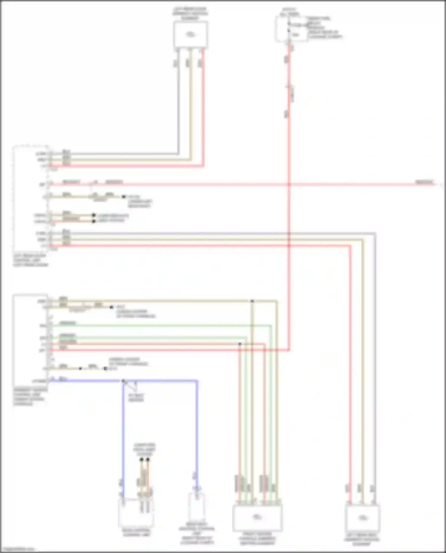 GLS-class Mercedes-Benz X167 (2019-2023): Armrest heated circuit (1 of 2)