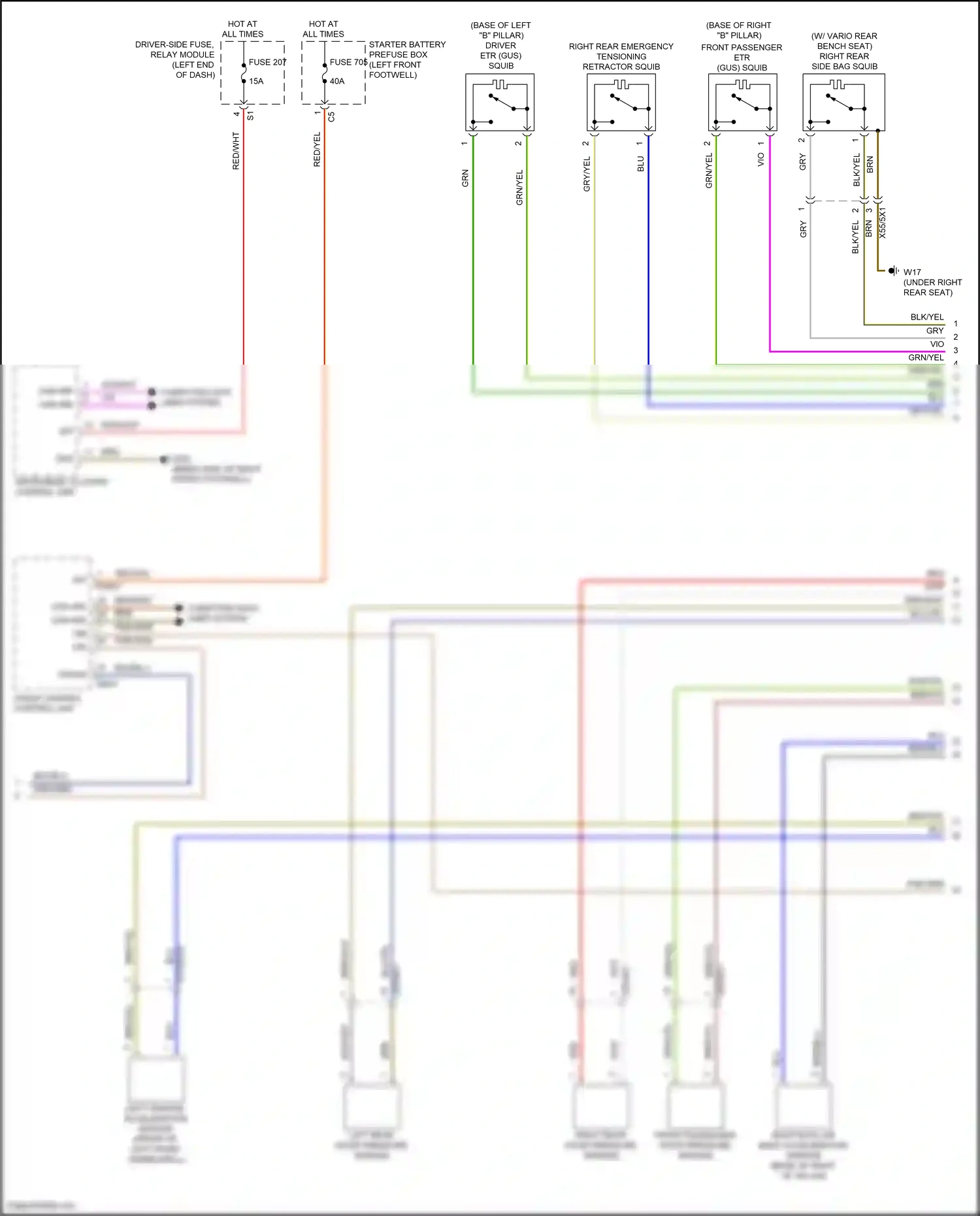 Mercedes-Benz Maybach GLS-class X167 (2019-2023) computer data lines system wiring diagram  (19 of 128)