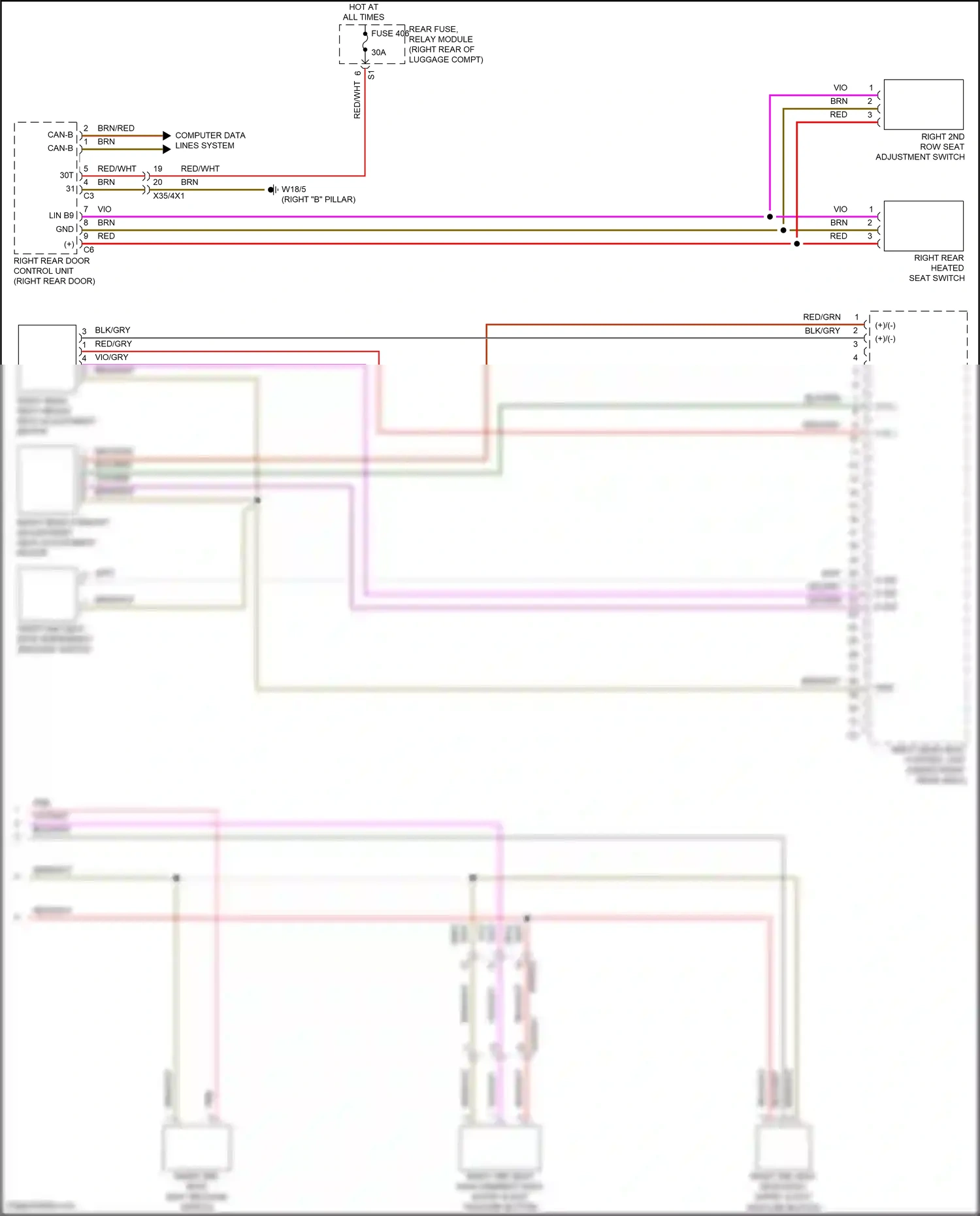 Mercedes-Benz Maybach GLS-class X167 (2019-2023) computer data lines system wiring diagram  (59 of 128)