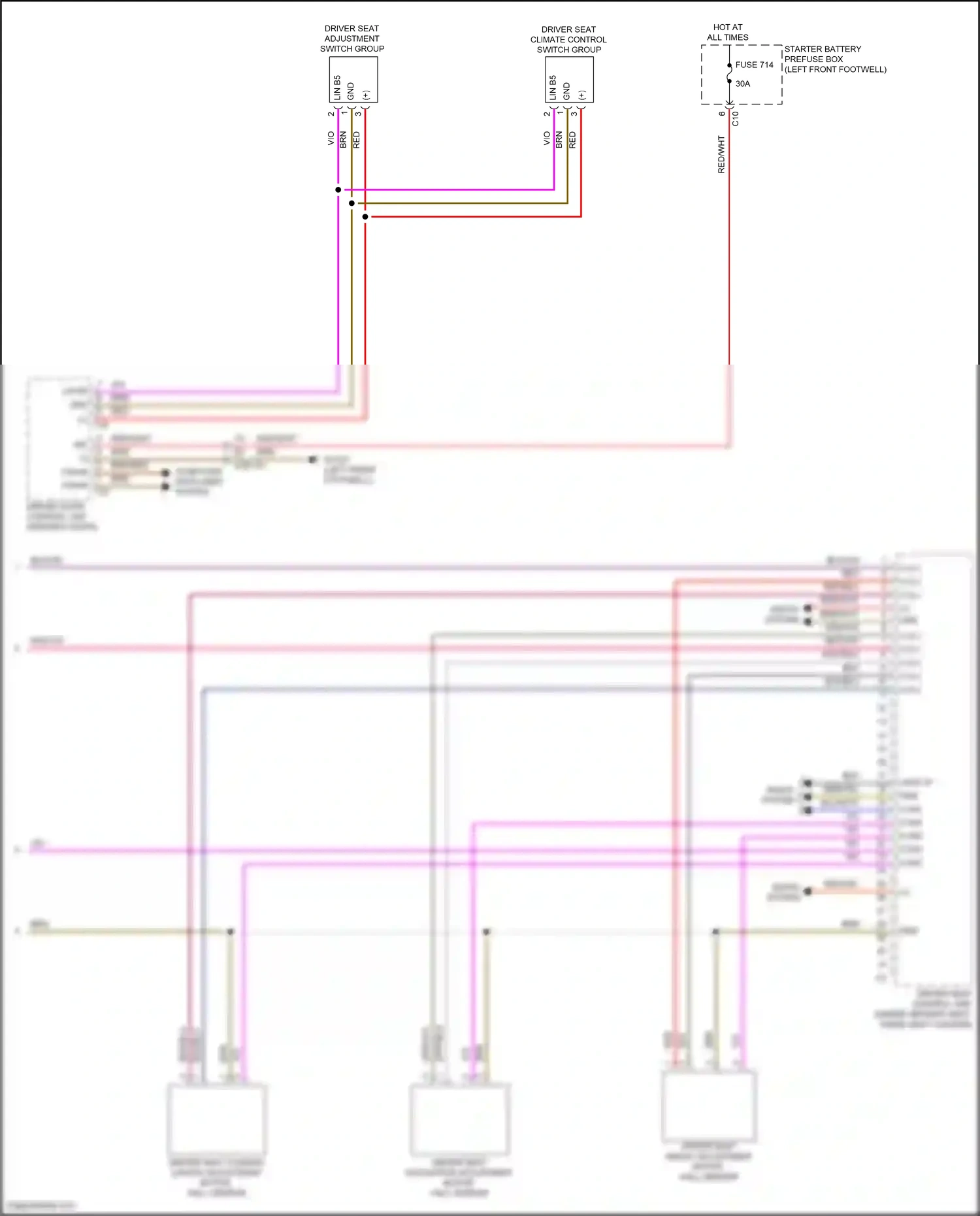 Mercedes-Benz Maybach GLS-class X167 (2019-2023) computer data lines system wiring diagram  (65 of 128)