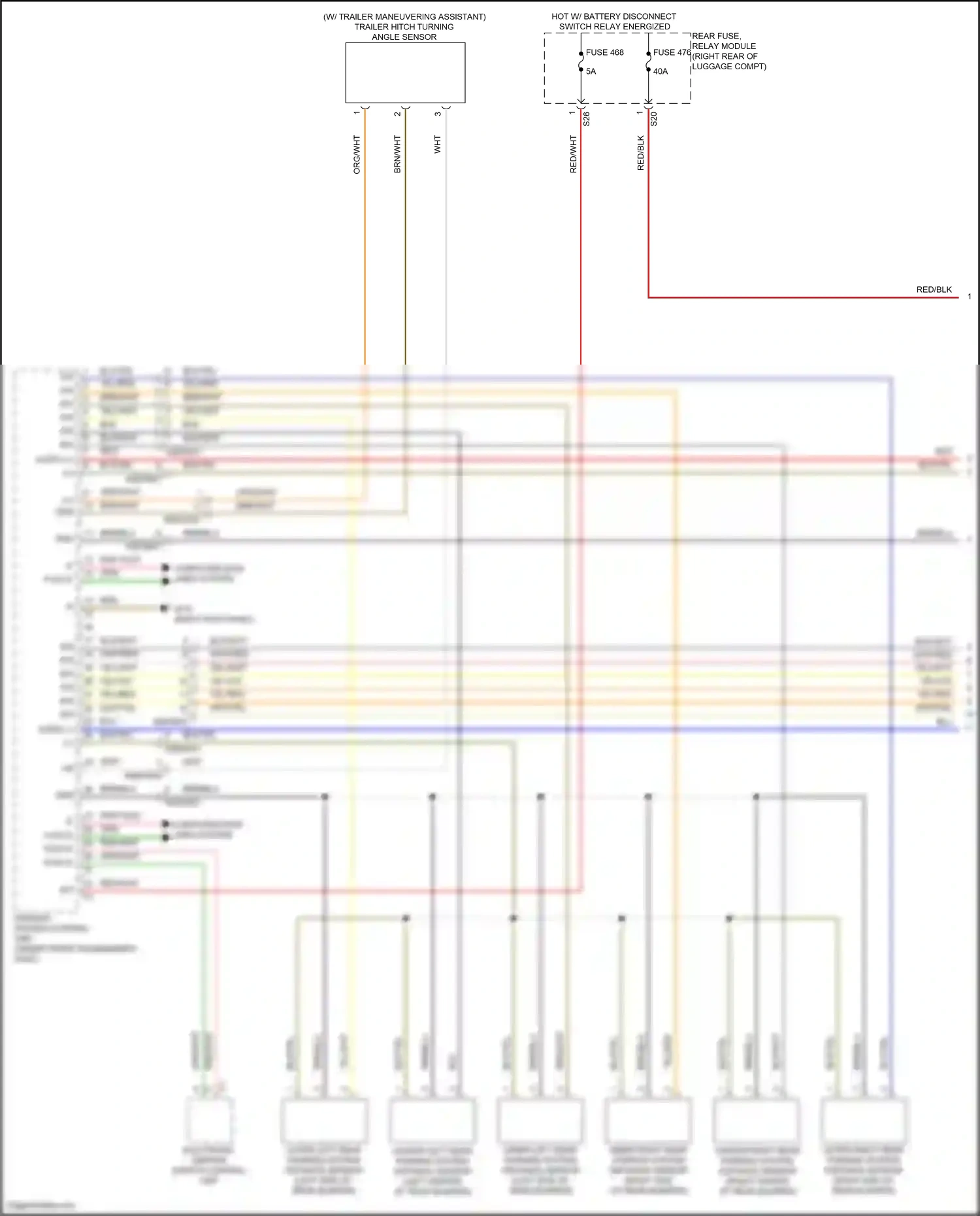 Mercedes-Benz Maybach GLS-class X167 (2019-2023) computer data lines system wiring diagram  (48 of 128)