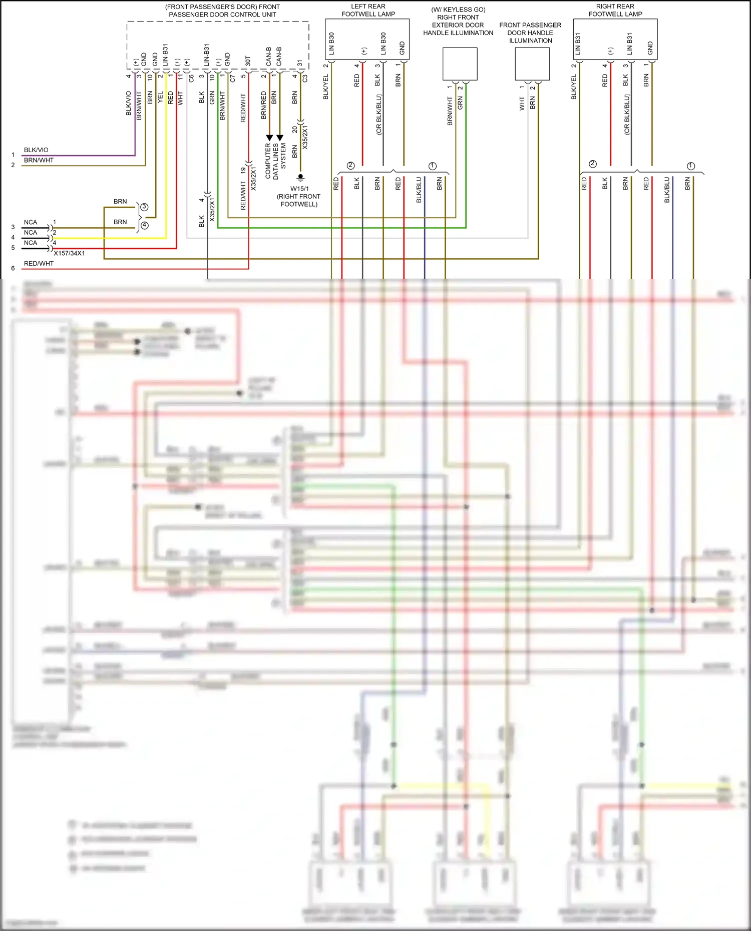 Mercedes-Benz Maybach GLS-class X167 (2019-2023) computer data lines system wiring diagram  (22 of 128)