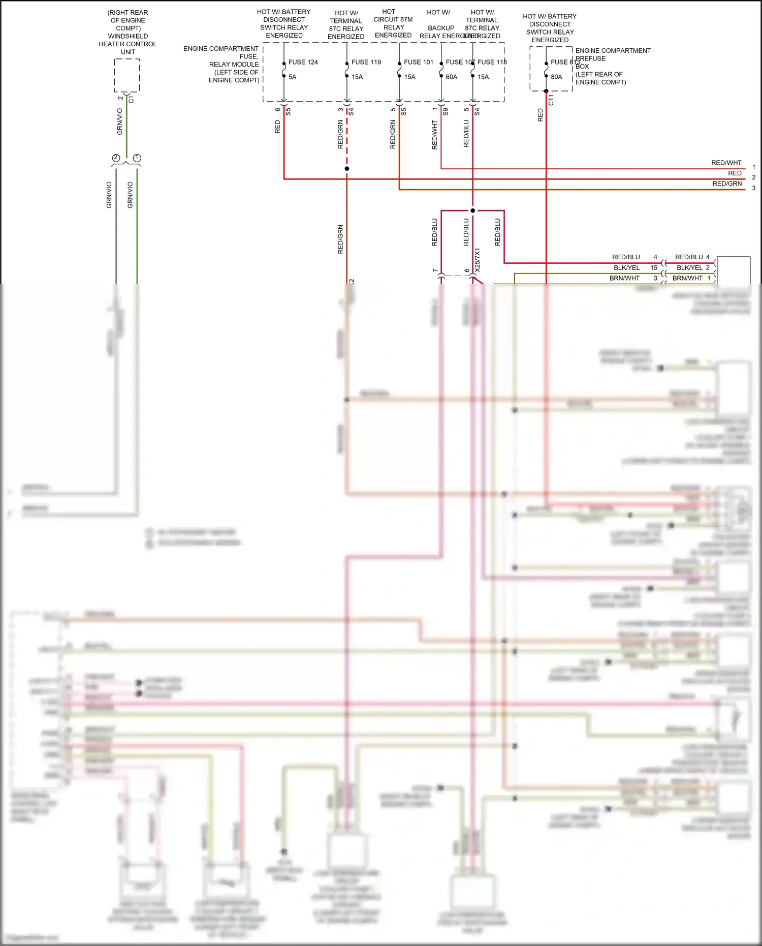 Mercedes-Benz Maybach GLS-class X167 (2019-2023) computer data lines system wiring diagram  (53 of 128)