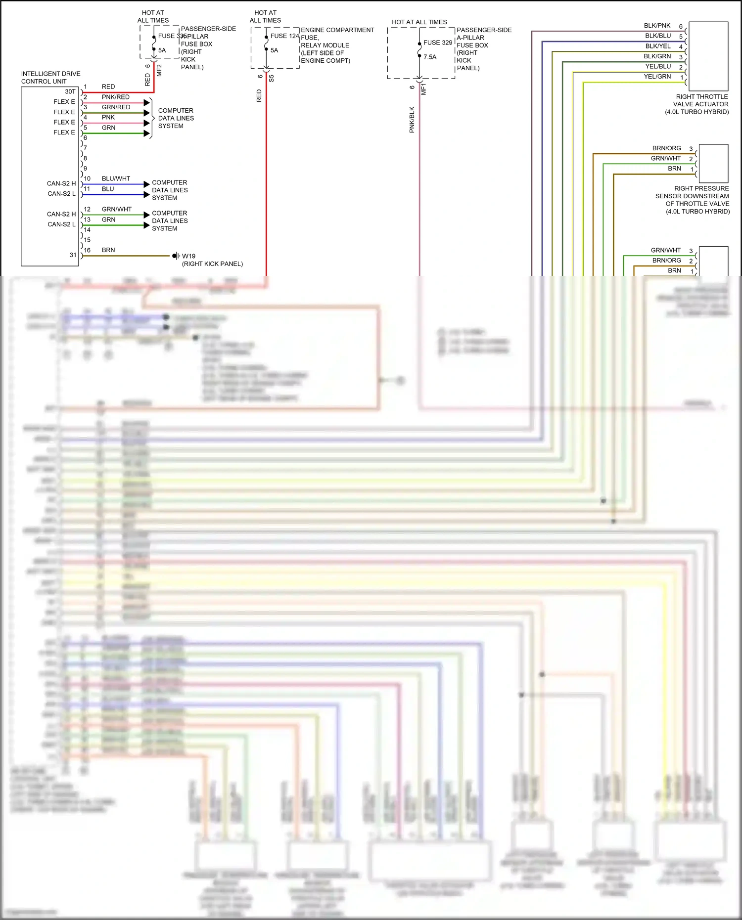 Mercedes-Benz Maybach GLS-class X167 (2019-2023) computer data lines system wiring diagram  (81 of 128)