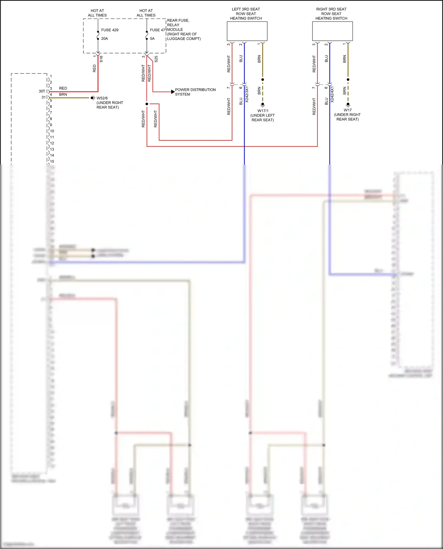 Mercedes-Benz Maybach GLS-class X167 (2019-2023) computer data lines system wiring diagram  (61 of 128)