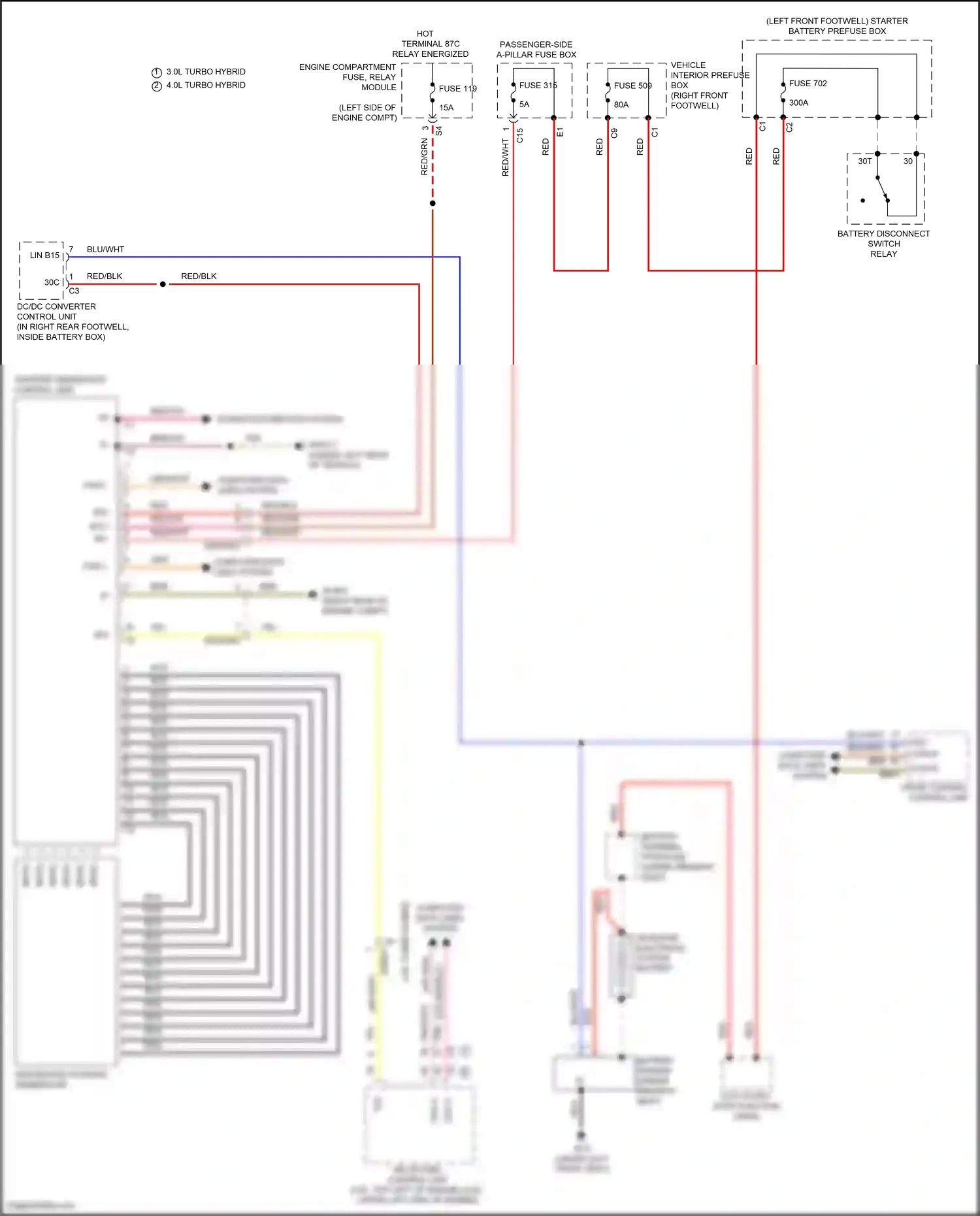Mercedes-Benz Maybach GLS-class X167 (2019-2023) computer data lines system wiring diagram  (31 of 128)
