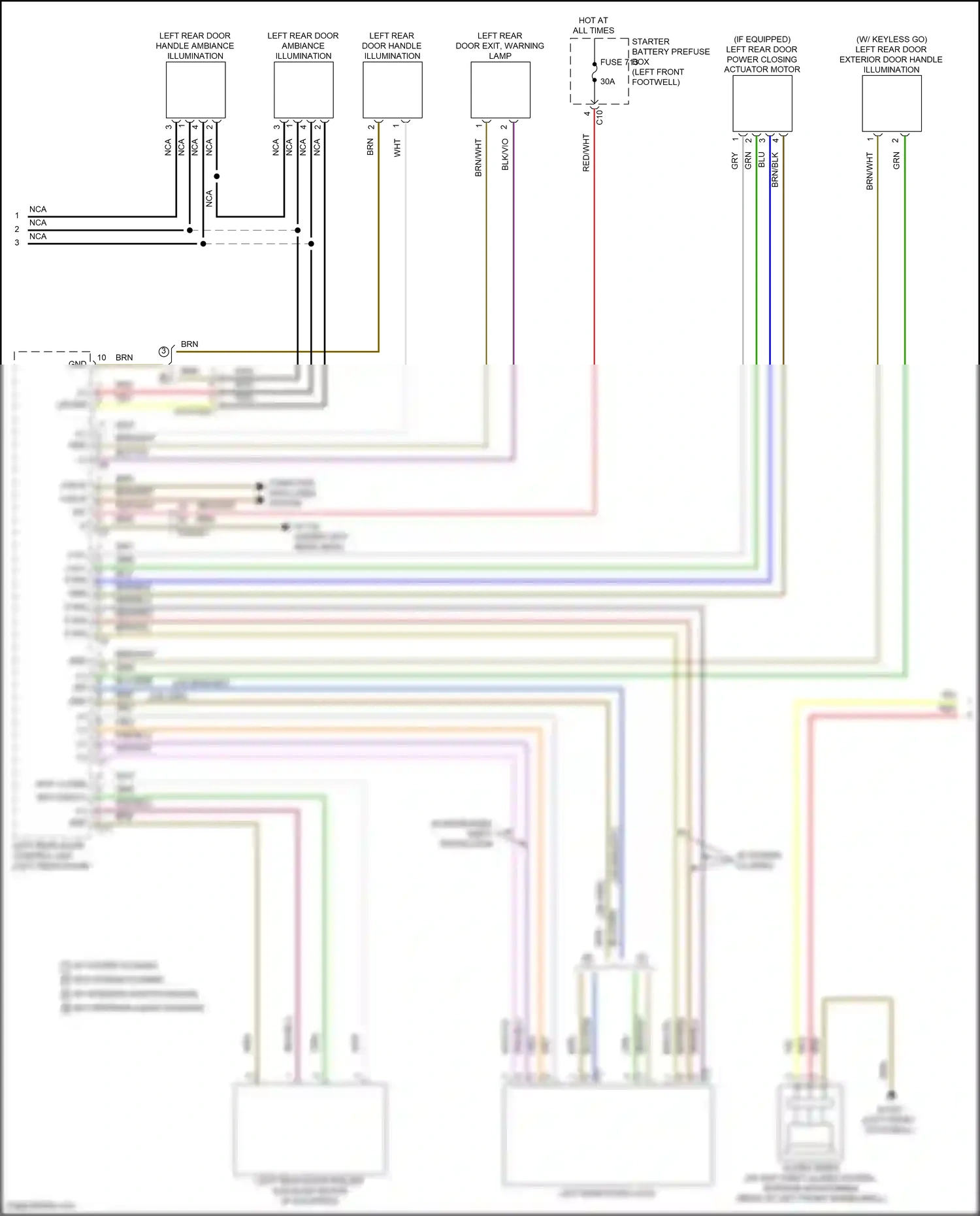 Mercedes-Benz Maybach GLS-class X167 (2019-2023) computer data lines system wiring diagram  (3 of 128)