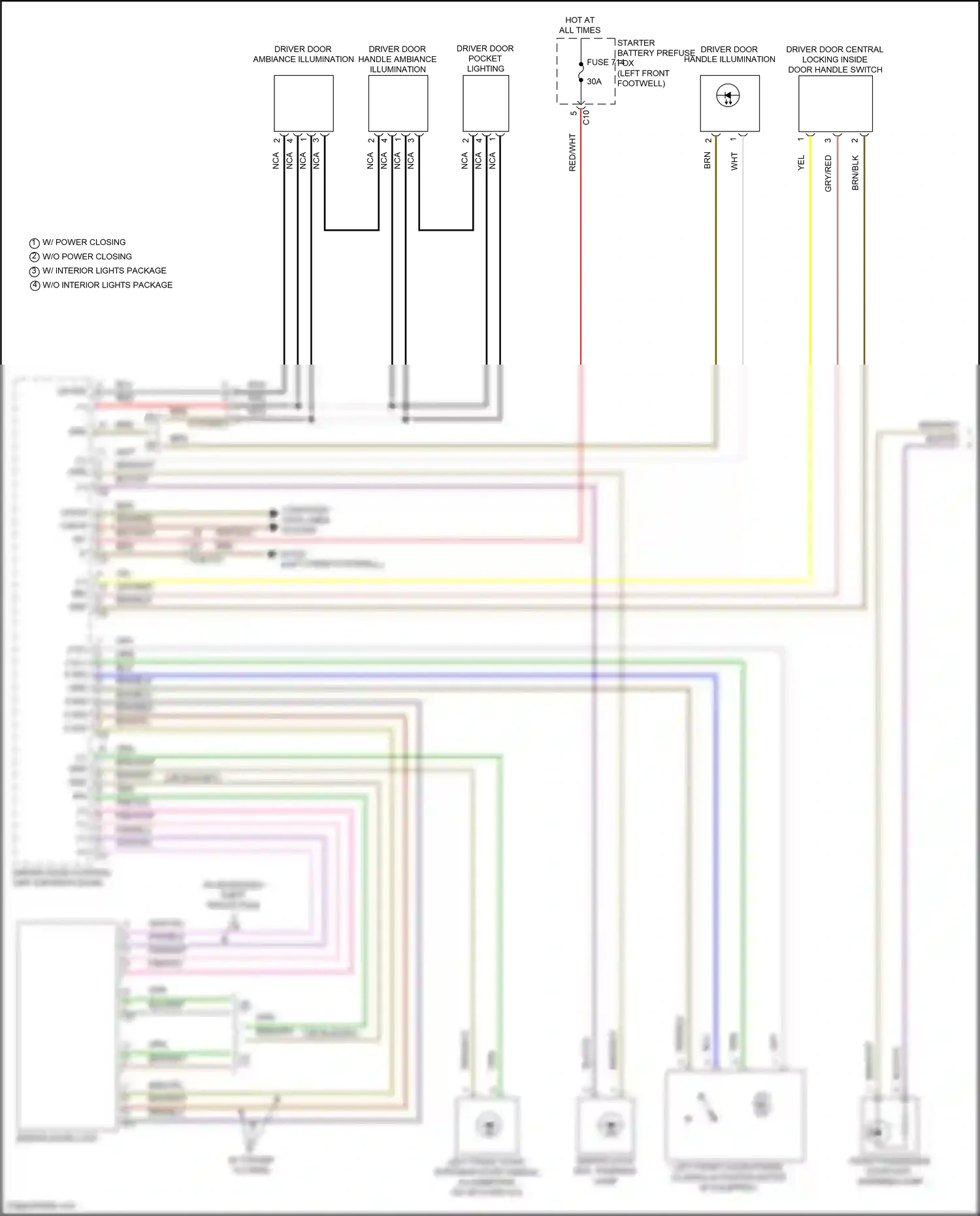 Mercedes-Benz Maybach GLS-class X167 (2019-2023) computer data lines system wiring diagram  (1 of 128)