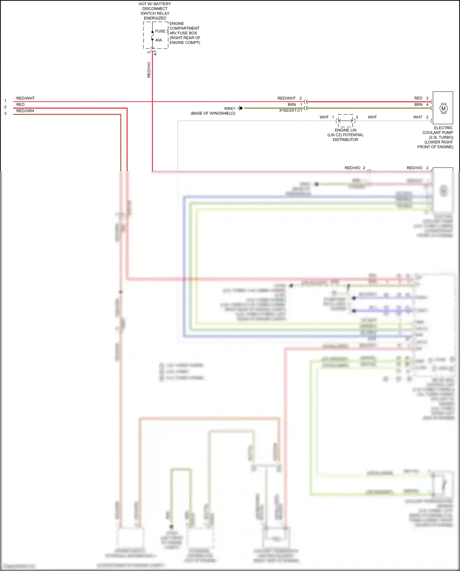 Mercedes-Benz Maybach GLS-class X167 (2019-2023) computer data lines system wiring diagram  (54 of 128)