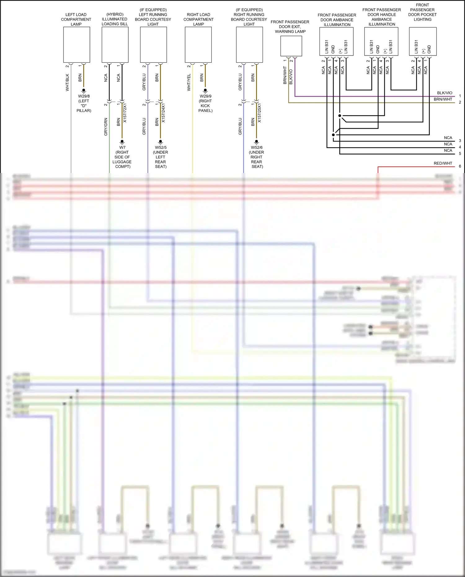 Mercedes-Benz Maybach GLS-class X167 (2019-2023) computer data lines system wiring diagram  (33 of 128)