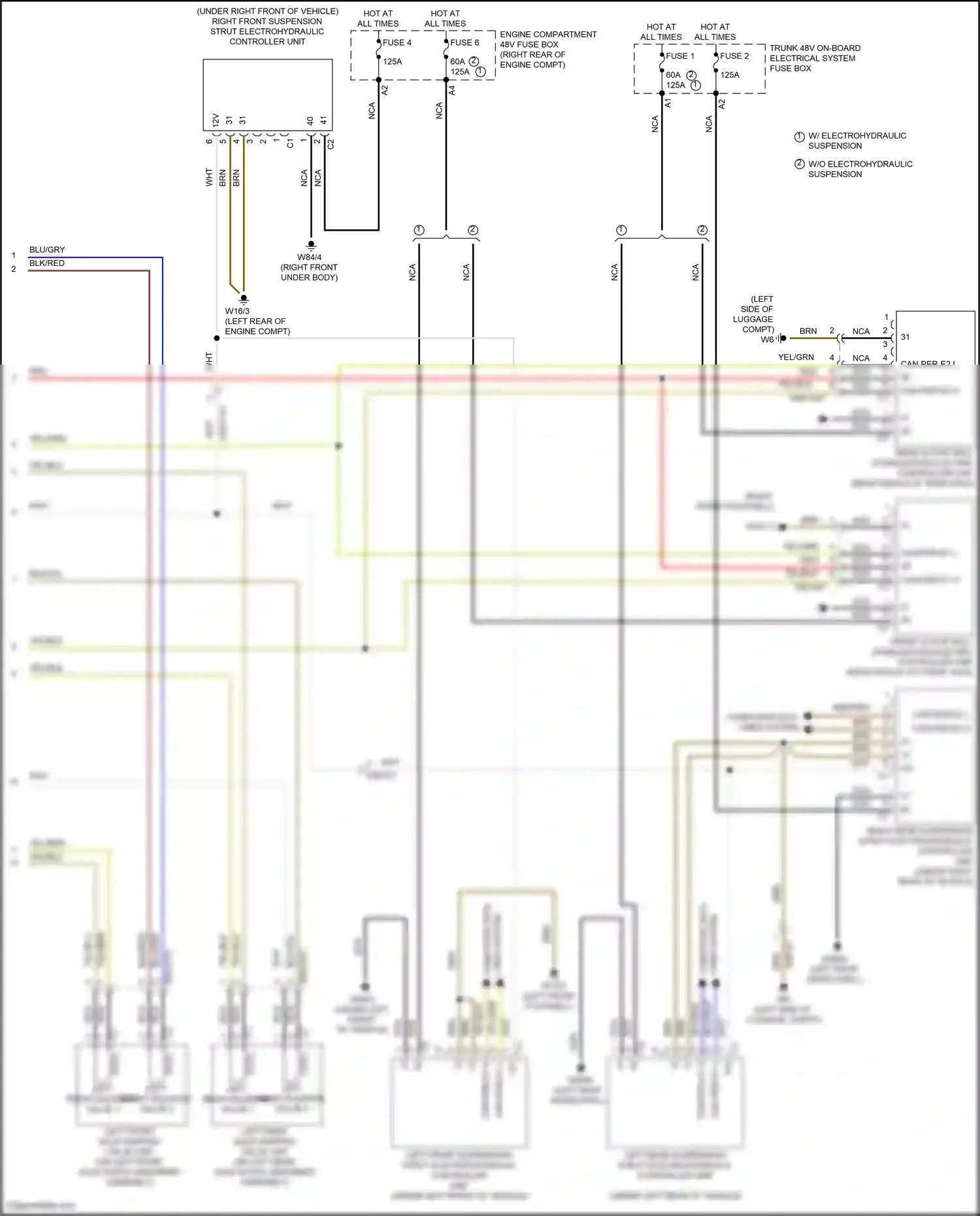 Mercedes-Benz Maybach GLS-class X167 (2019-2023) computer data lines system wiring diagram  (13 of 128)