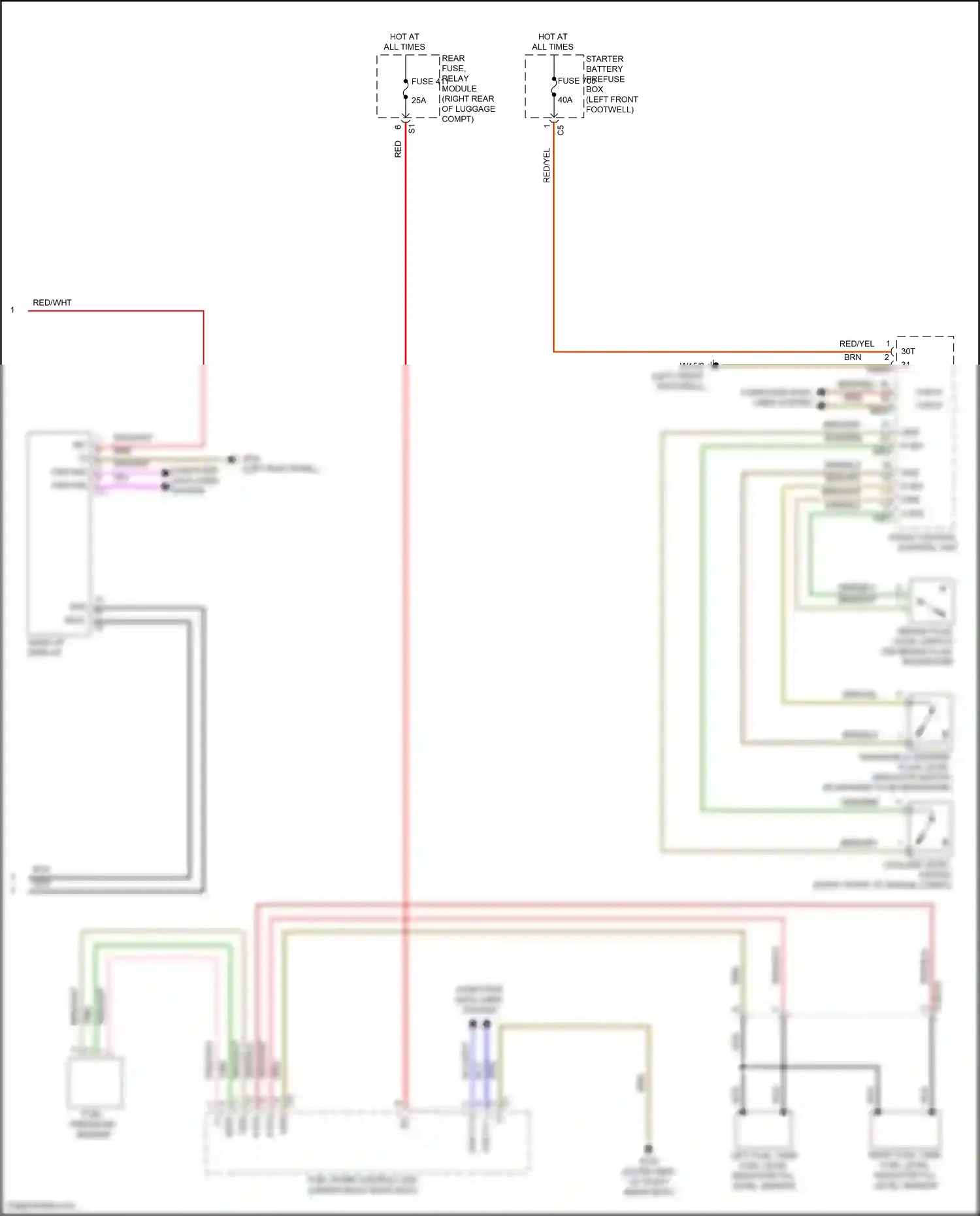 Mercedes-Benz Maybach GLS-class X167 (2019-2023) computer data lines system wiring diagram  (106 of 128)