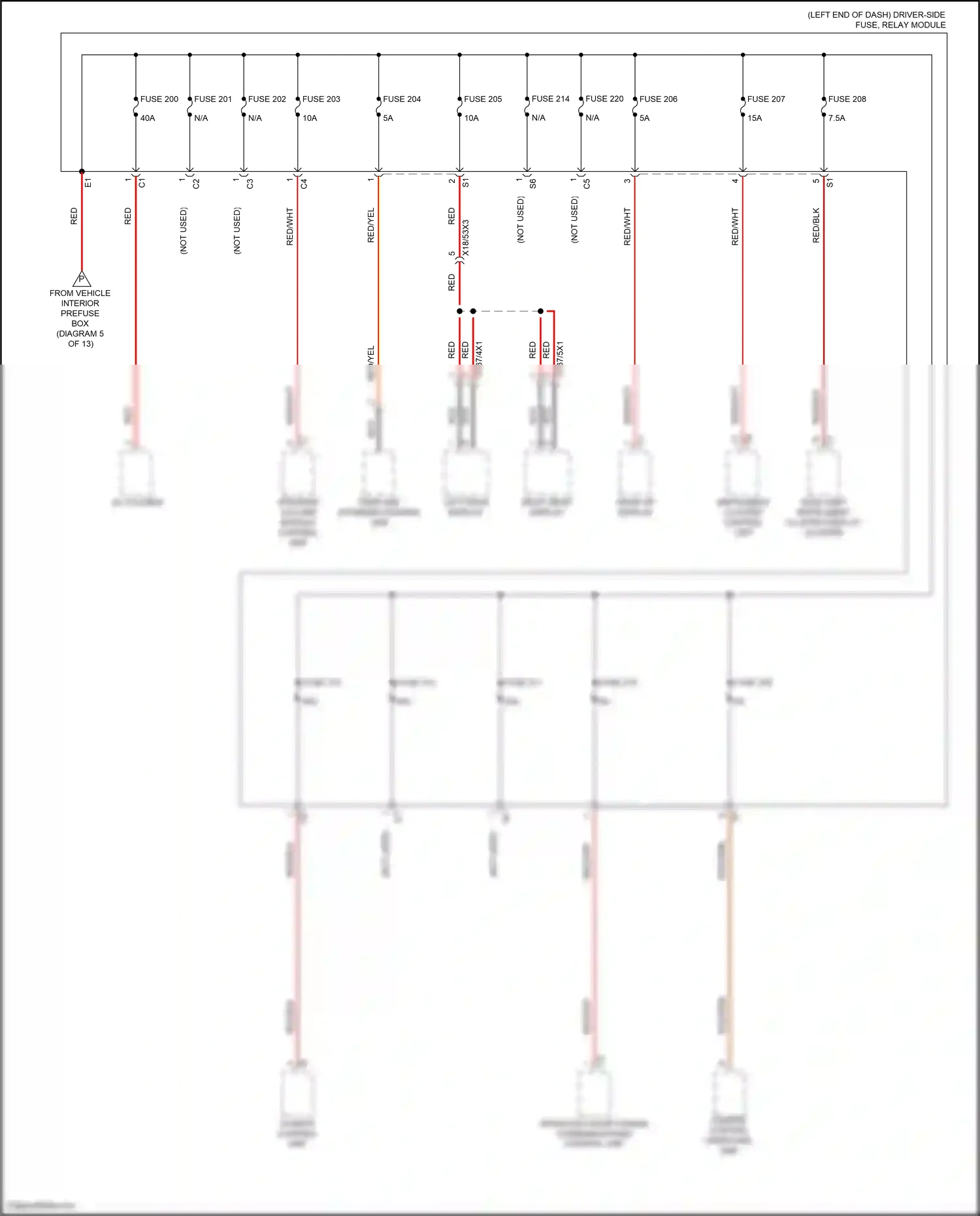 Mercedes-Benz Maybach GLS-class X167 (2019-2023) steering column module control unit wiring diagram  (20 of 21)