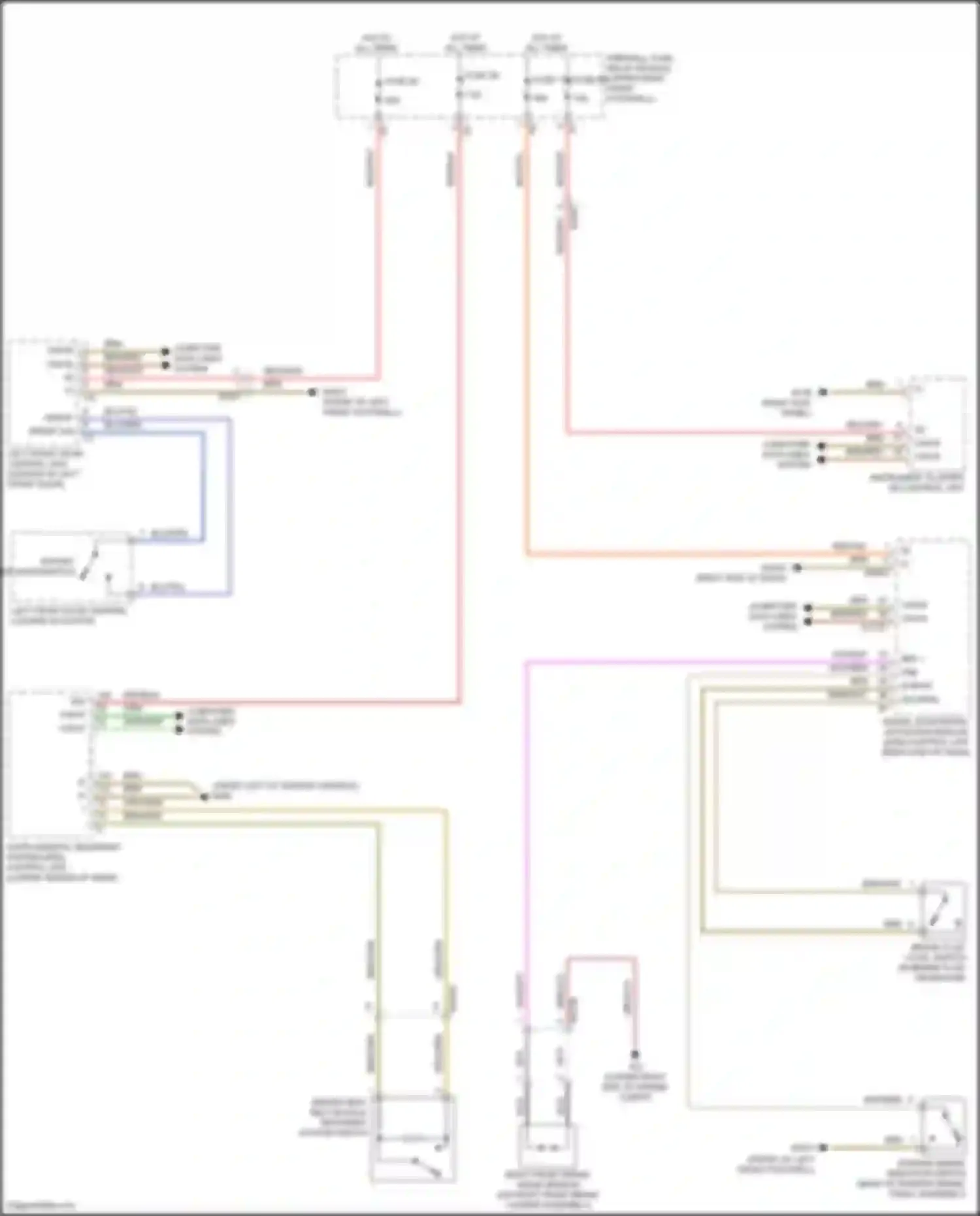 Wiring diagram computer data lines system for Mercedes-Benz Metris W447 (2015-2024) (38 of 57)