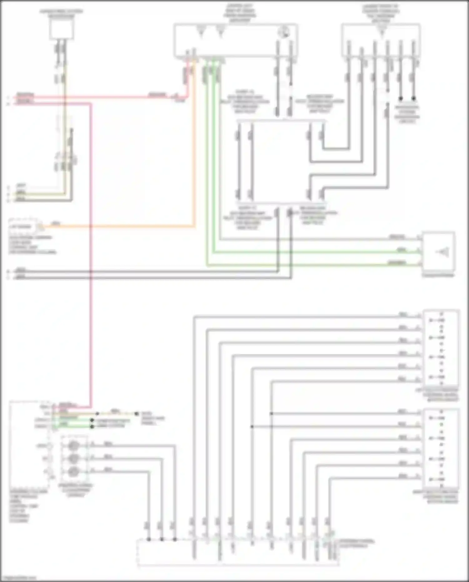 Wiring diagram computer data lines system for Mercedes-Benz Metris W447 (2015-2024) (14 of 57)