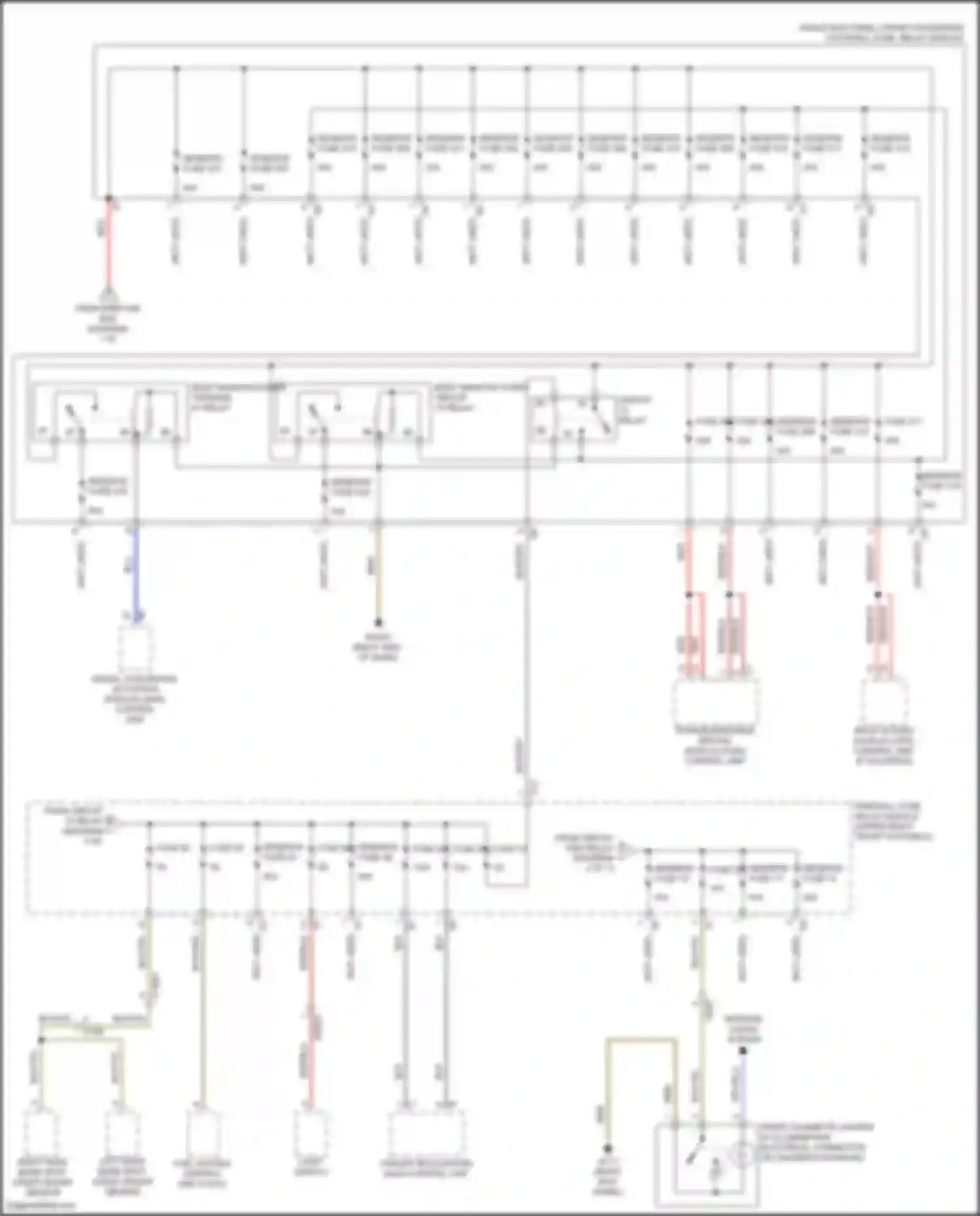Wiring diagram firewall fuse, relay module for Mercedes-Benz Metris W447 (2015-2024) (23 of 44)
