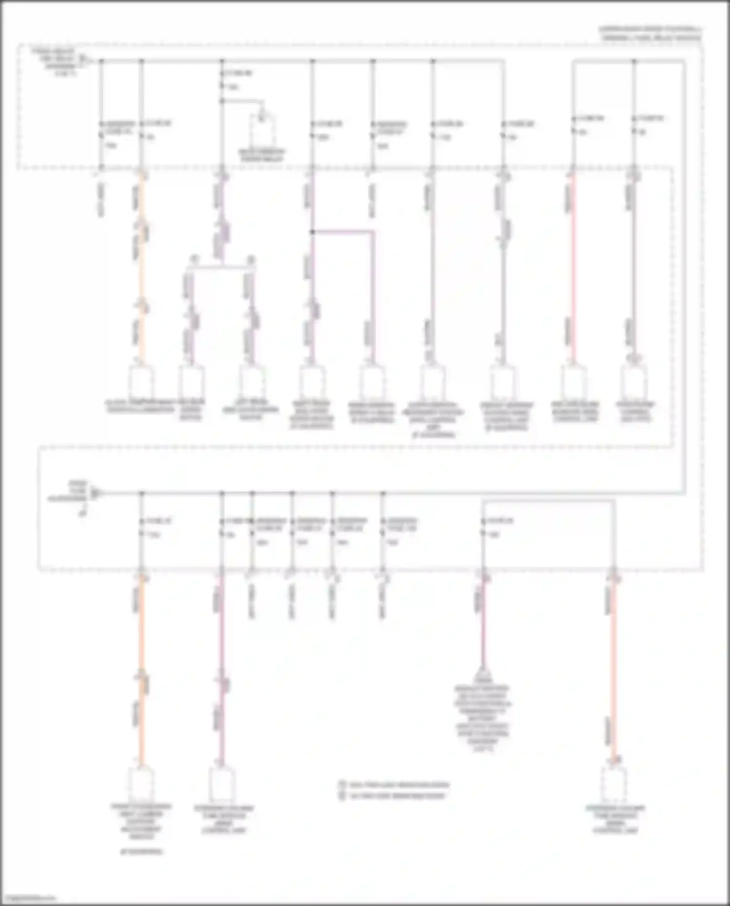 Wiring diagram from circuit for Mercedes-Benz Metris W447 (2015-2024) (3 of 3)