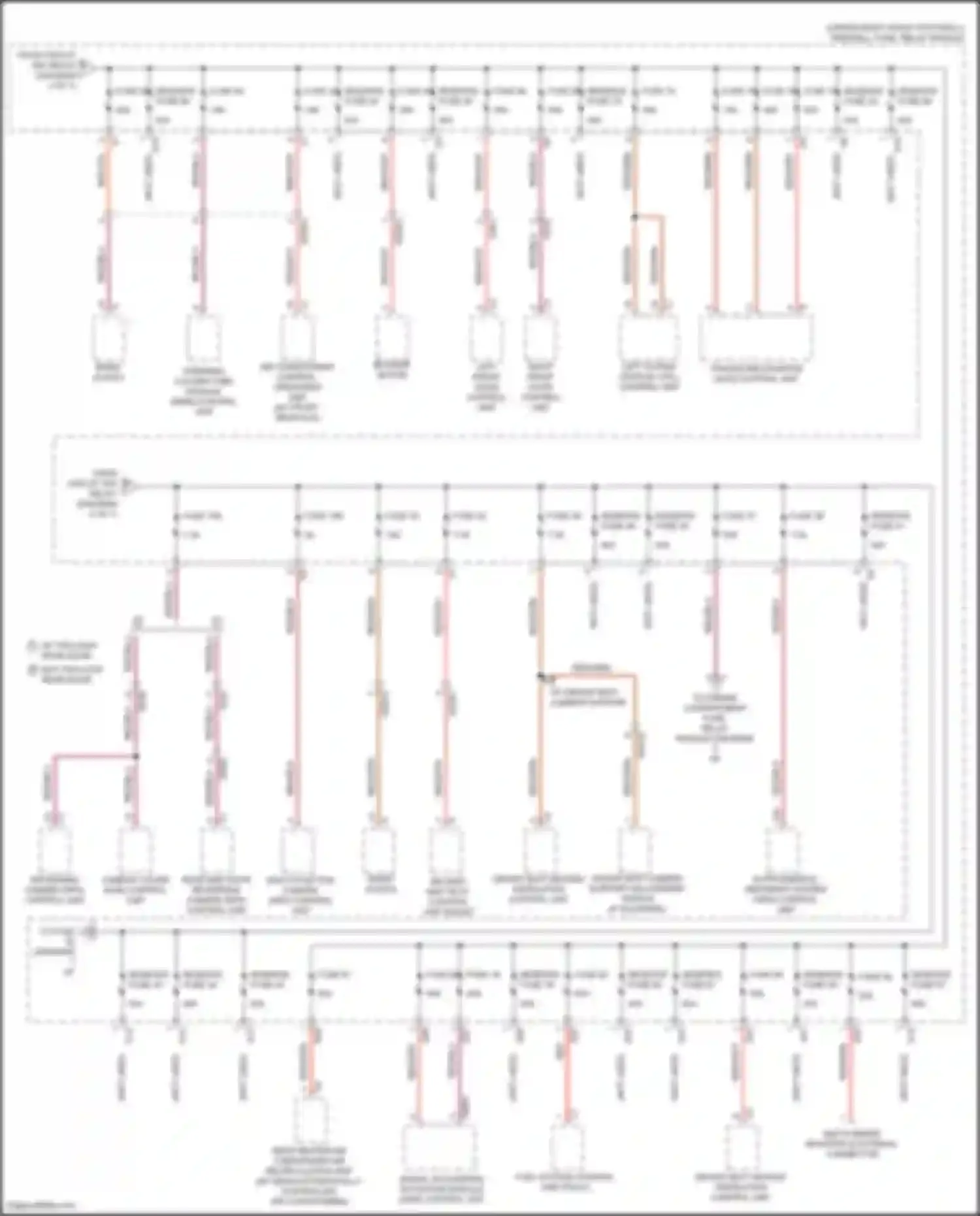 Wiring diagram from circuit for Mercedes-Benz Metris W447 (2015-2024) (1 of 3)
