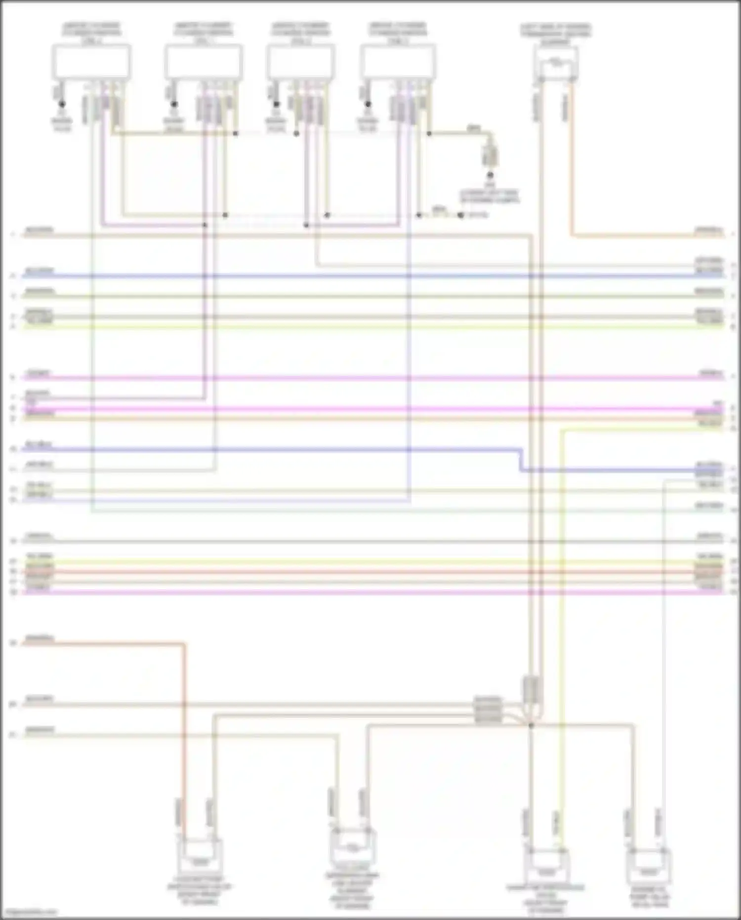 Wiring diagram full-load operation vent line heater element for Mercedes-Benz Metris W447 (2015-2024) (1 of 1)