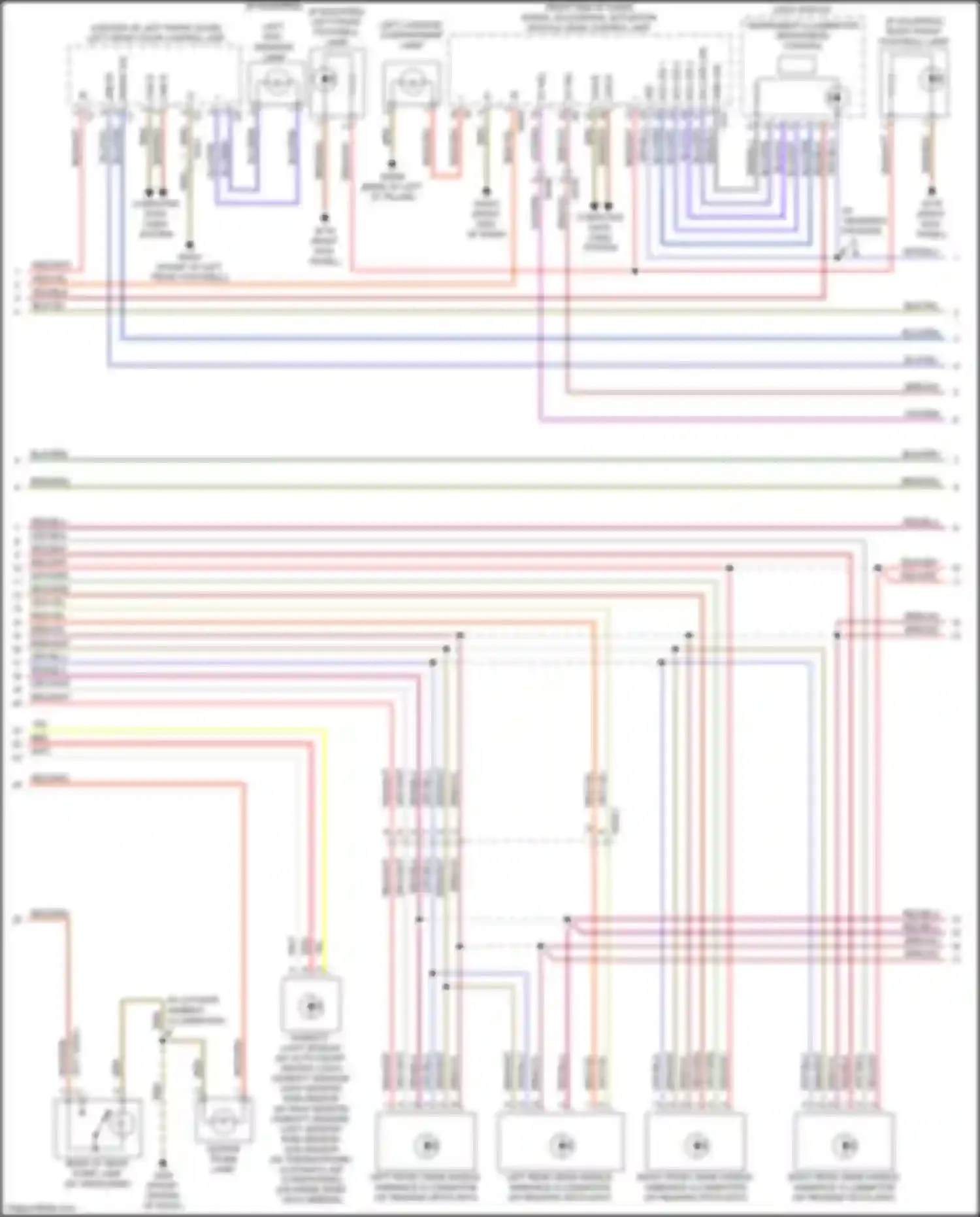 Wiring diagram sig lds 1 for Mercedes-Benz Metris W447 (2015-2024) (3 of 3)