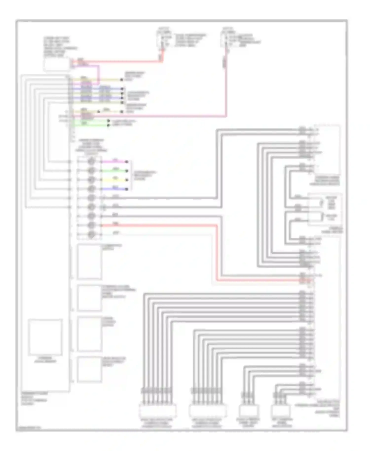 R-class Mercedes-Benz W251 facelift (2007-2010): Electronic power steering circuit
